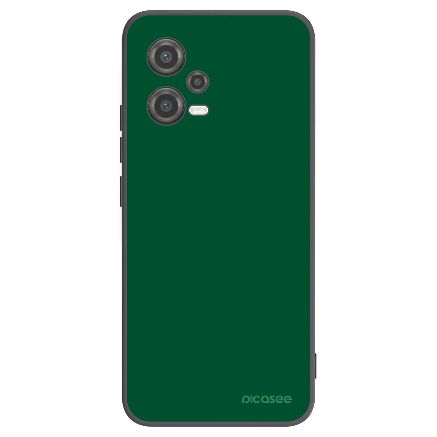 Picasee husă neagră din silicon pentru Xiaomi Poco X5 - Green Gleam