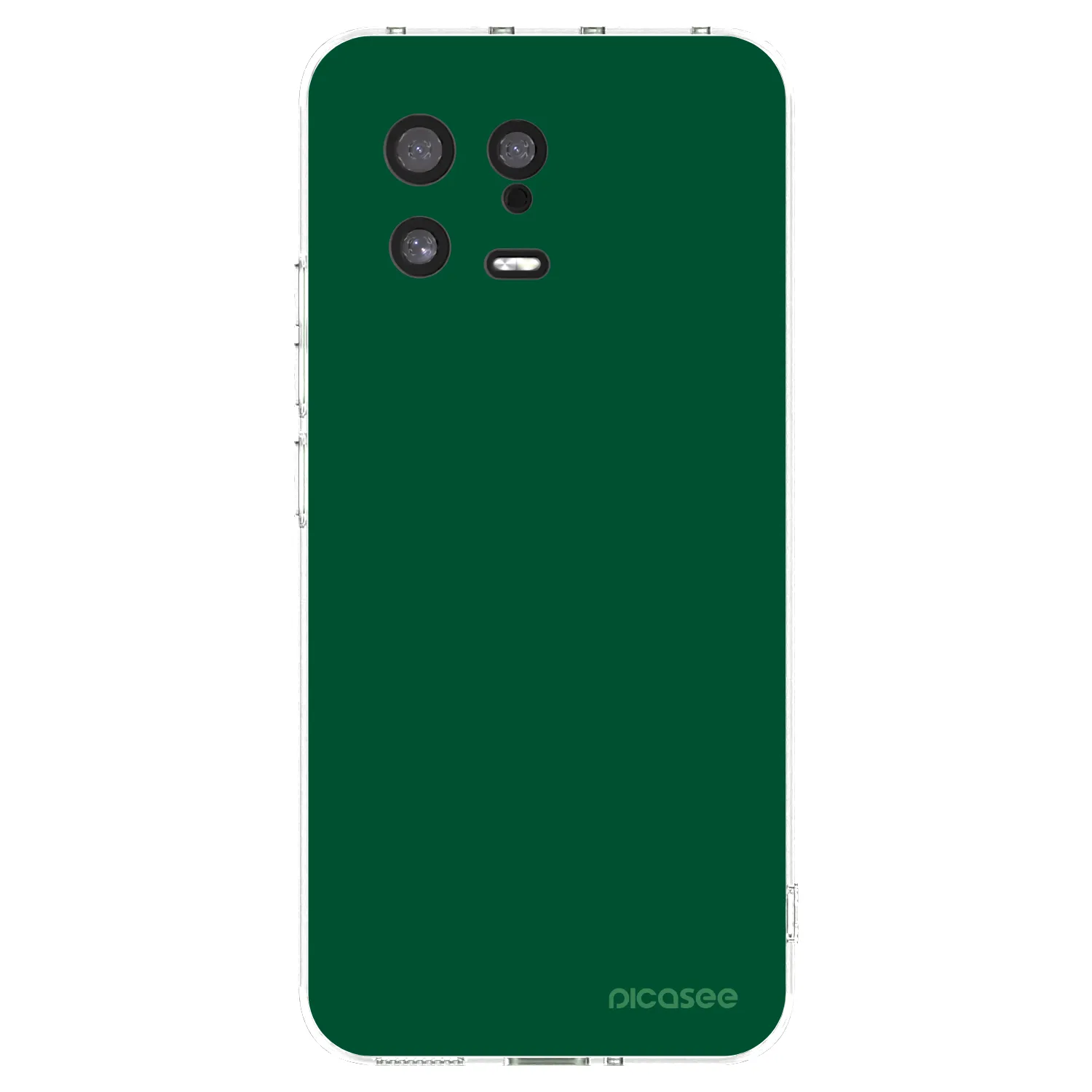 Picasee husă transparentă din silicon pentru Xiaomi 13 - Green Gleam