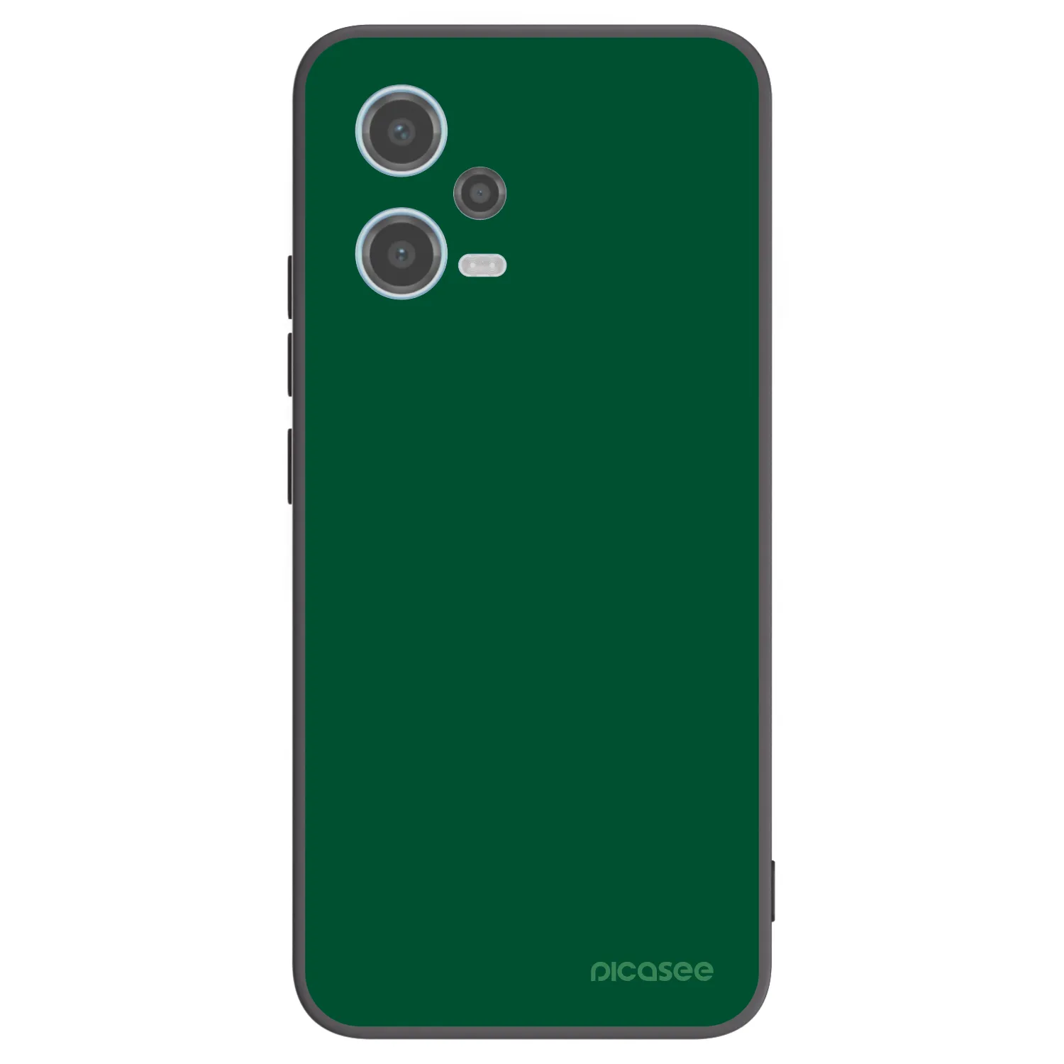 Picasee husă neagră din silicon pentru Xiaomi Redmi Note 12 5G - Green Gleam