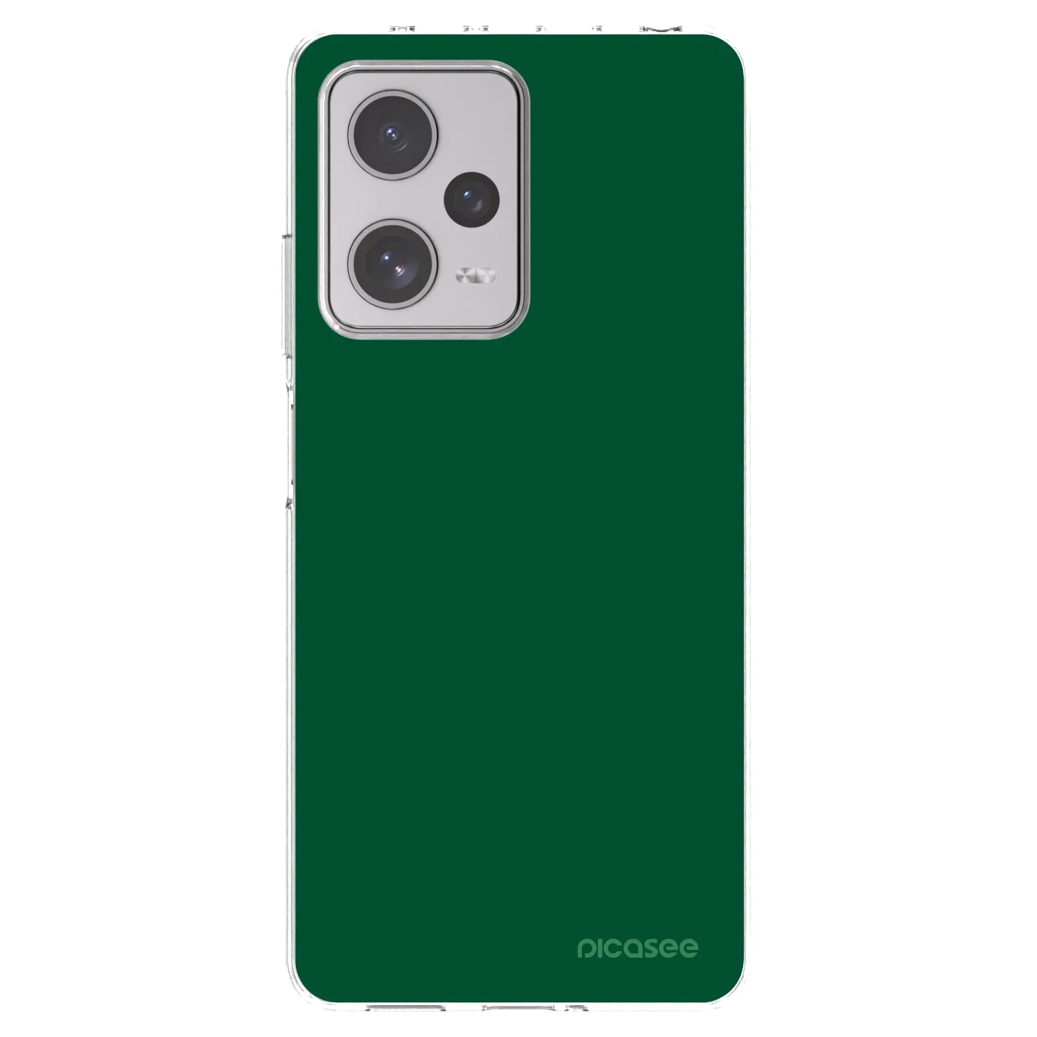 Picasee husă transparentă din silicon pentru Xiaomi Redmi Note 12 Pro+ 5G - Green Gleam