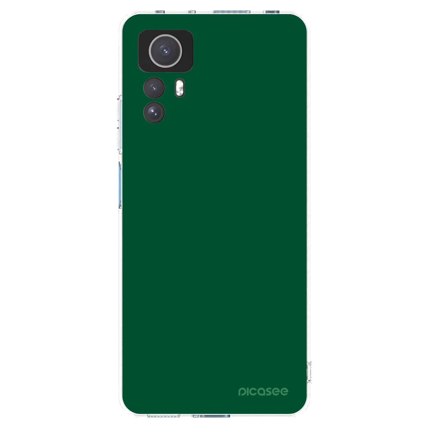 Picasee husă transparentă din silicon pentru Xiaomi Redmi Note 12S - Green Gleam