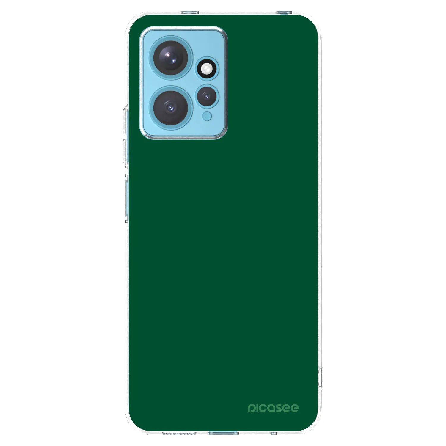 Picasee husă transparentă din silicon pentru Xiaomi Redmi Note 12 4G - Green Gleam
