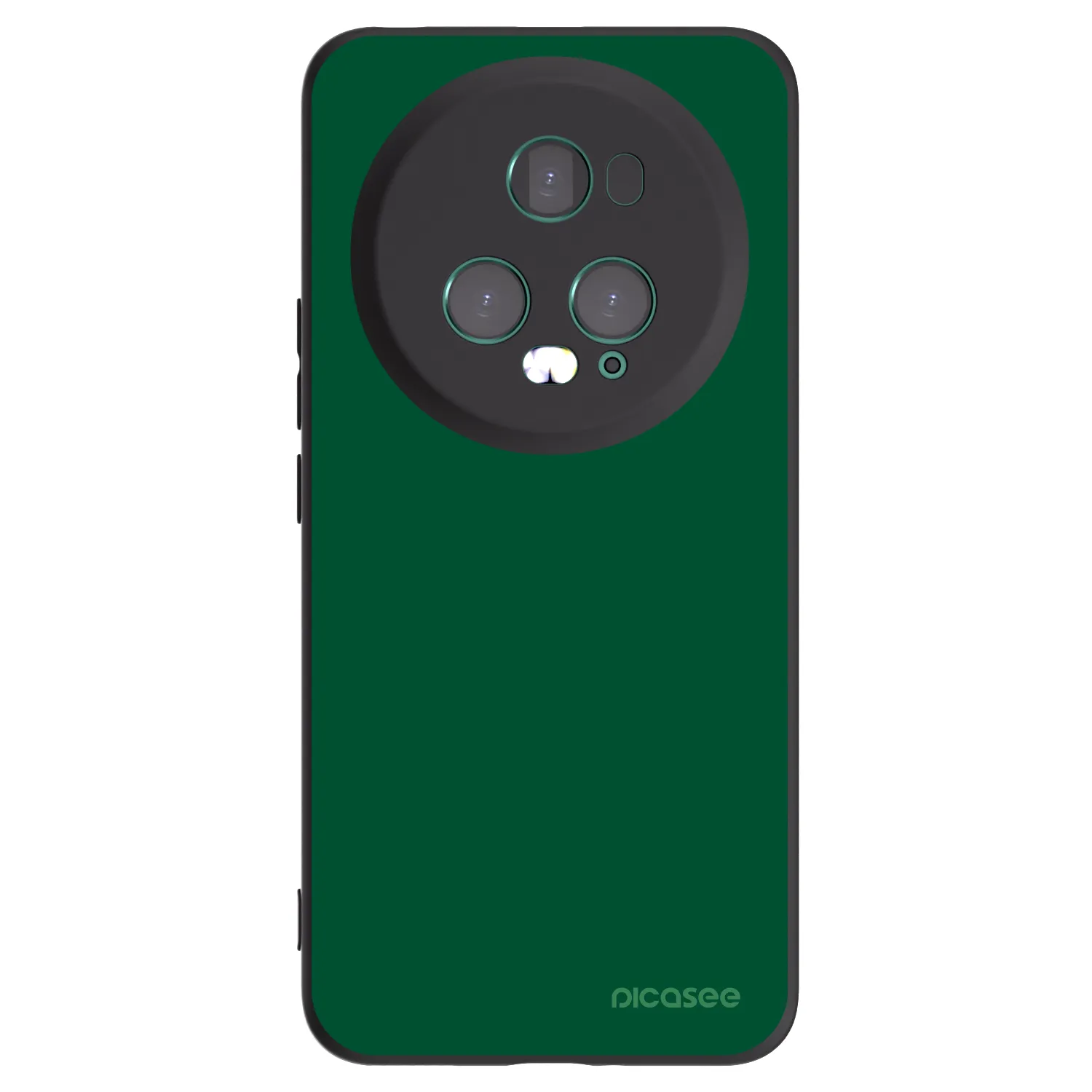 Picasee husă neagră din silicon pentru Honor Magic5 Pro - Green Gleam