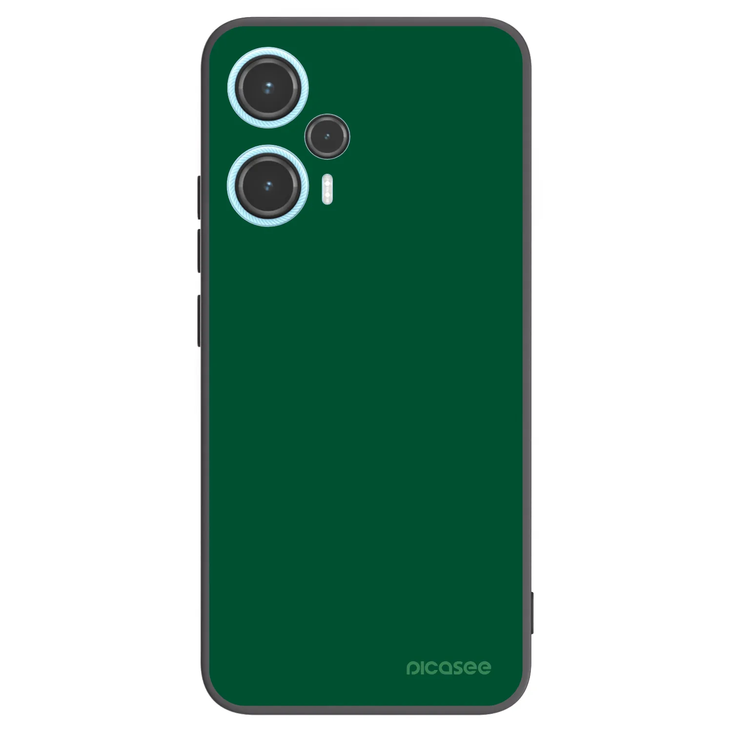 Picasee husă neagră din silicon pentru Xiaomi Poco F5 - Green Gleam