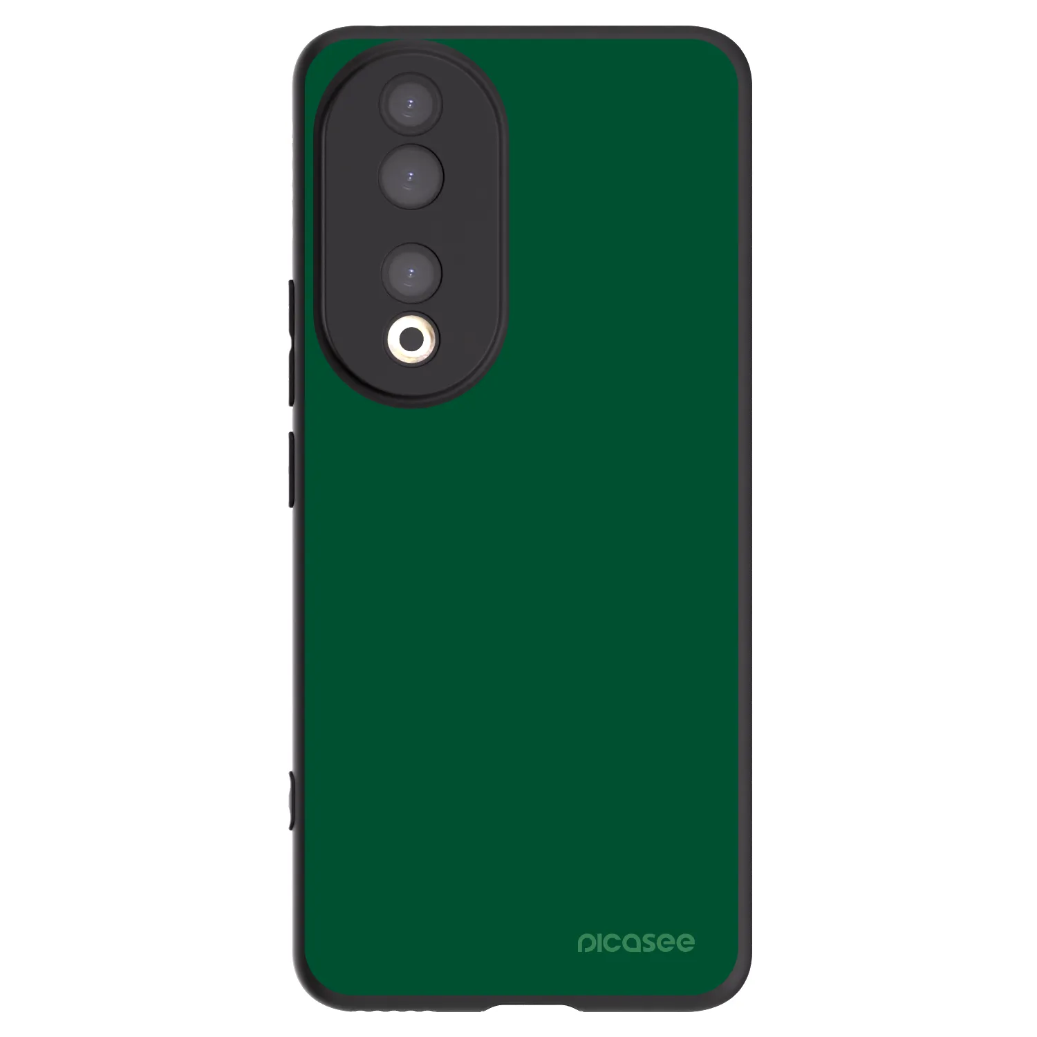Picasee husă neagră din silicon pentru Honor 90 5G - Green Gleam