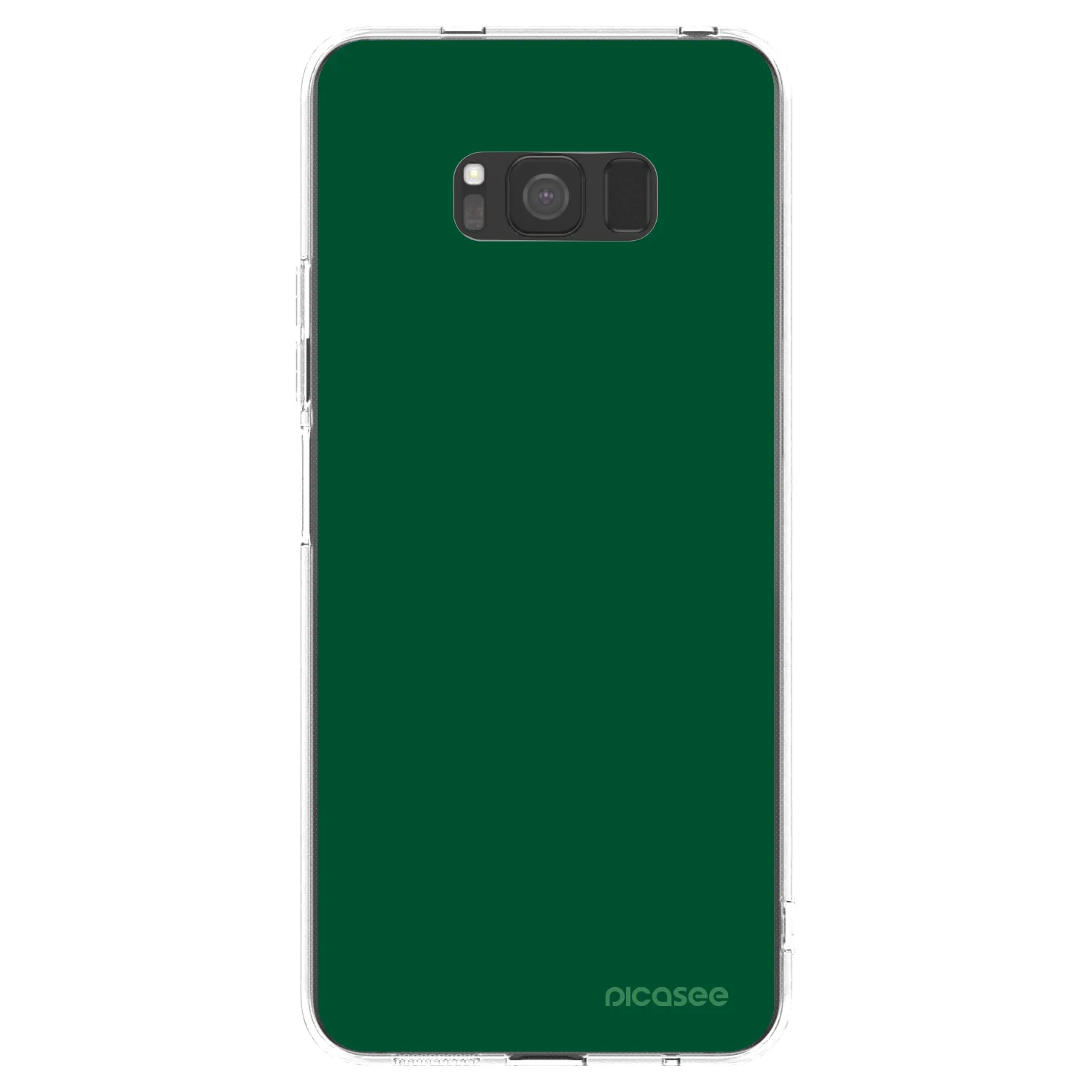 Picasee husă transparentă din silicon pentru Samsung Galaxy S8 G950F - Green Gleam