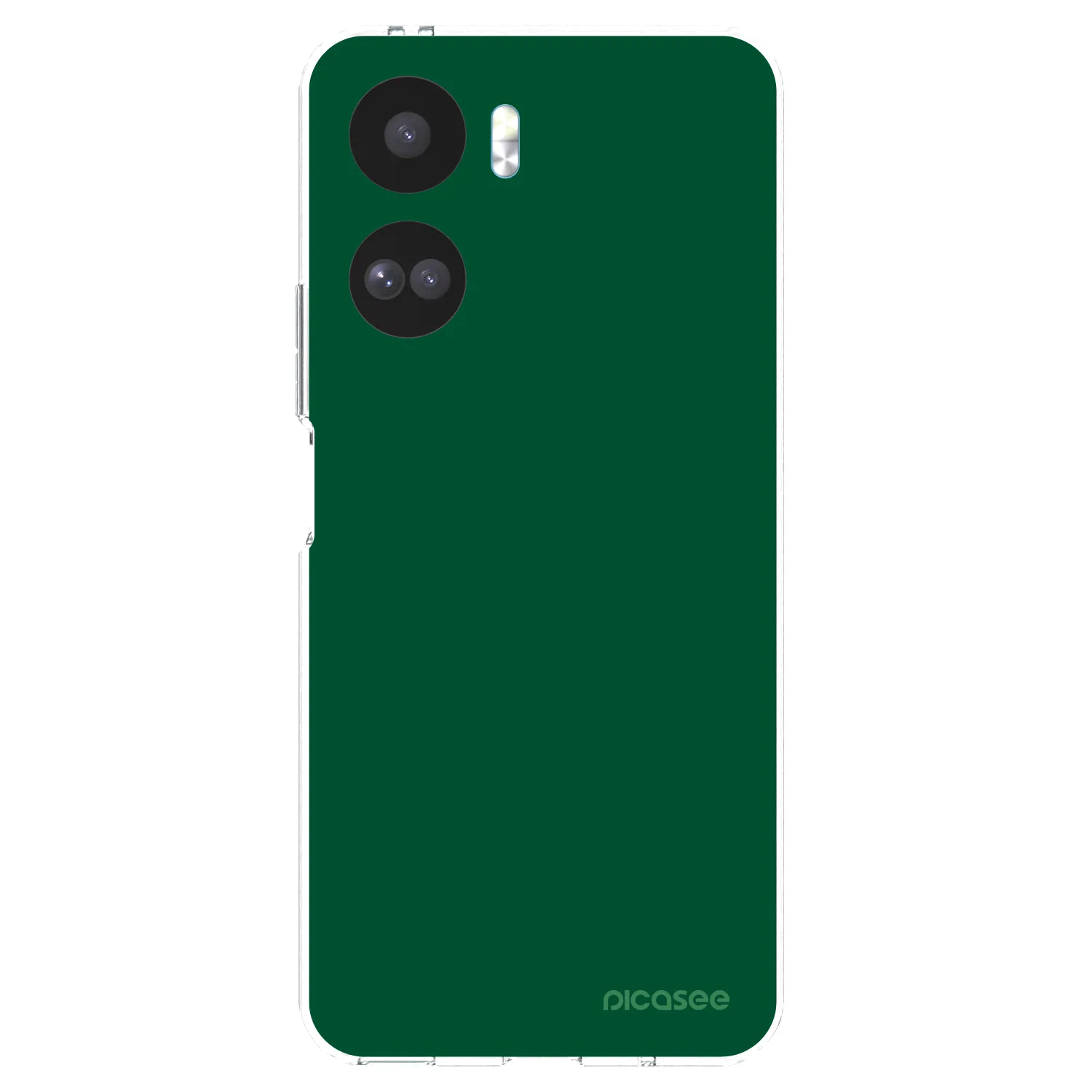 Picasee husă transparentă din silicon pentru Honor 90 Lite 5G - Green Gleam