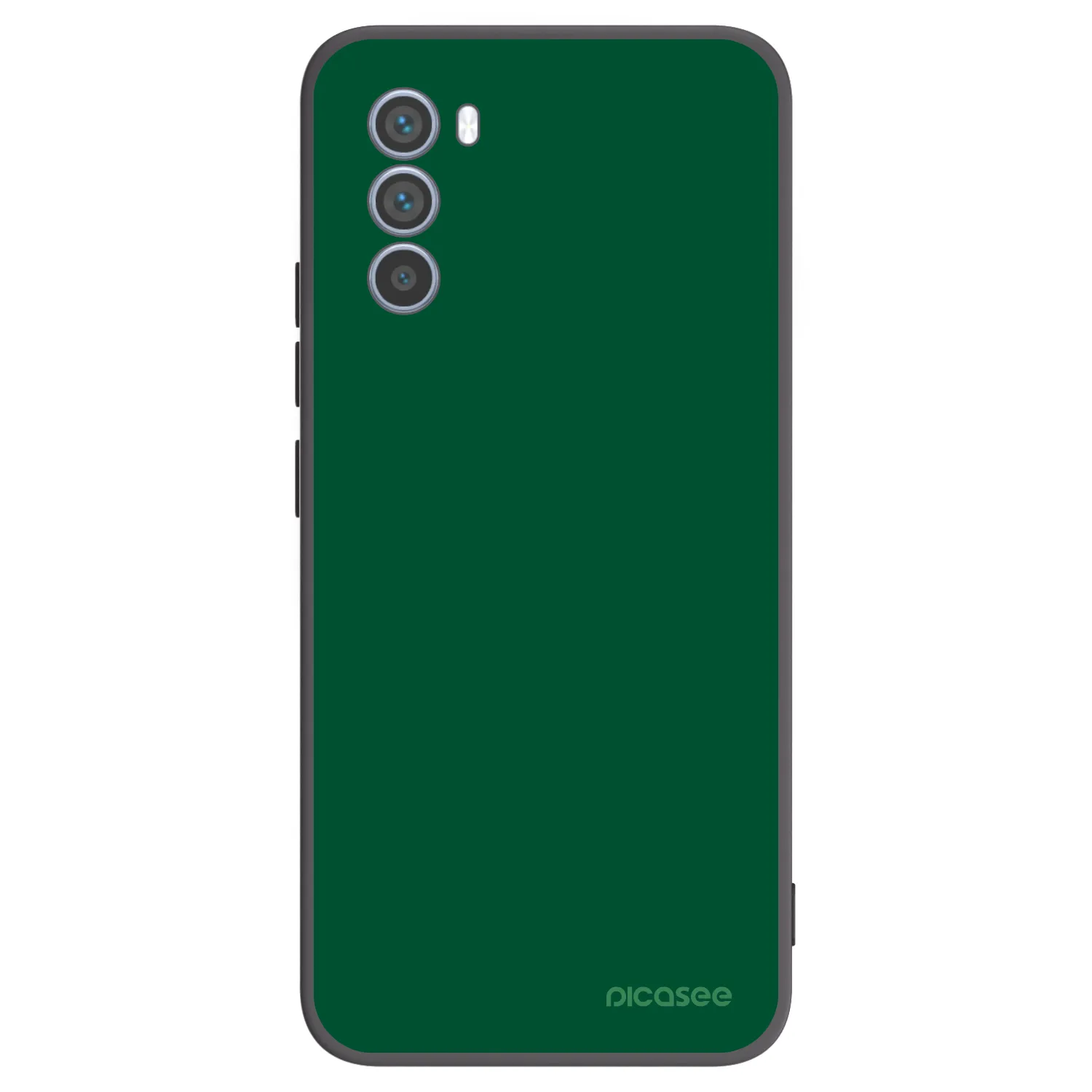 Picasee husă neagră din silicon pentru Motorola Moto G62 - Green Gleam