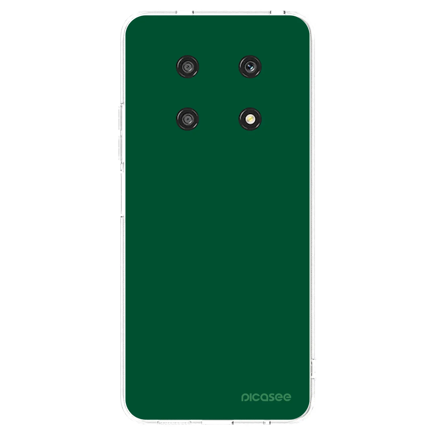 Picasee husă transparentă din silicon pentru Honor Magic4 Lite 5G - Green Gleam