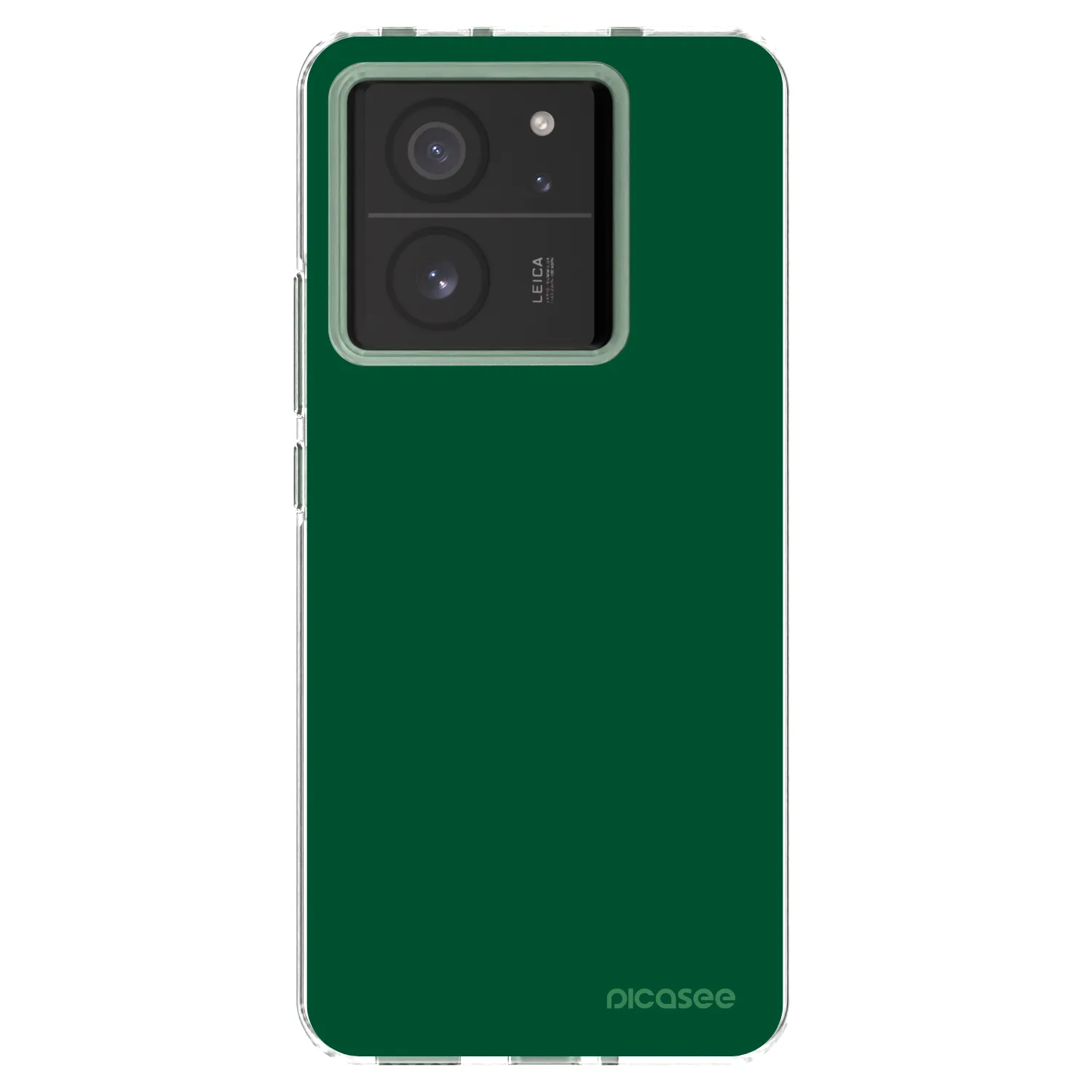 Picasee husă transparentă din silicon pentru Xiaomi 13T - Green Gleam
