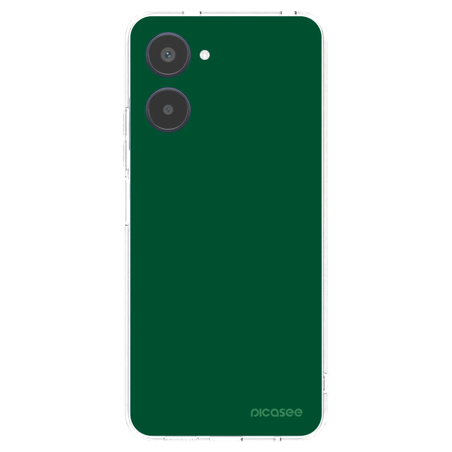 Picasee husă transparentă din silicon pentru Realme 10 4G - Green Gleam