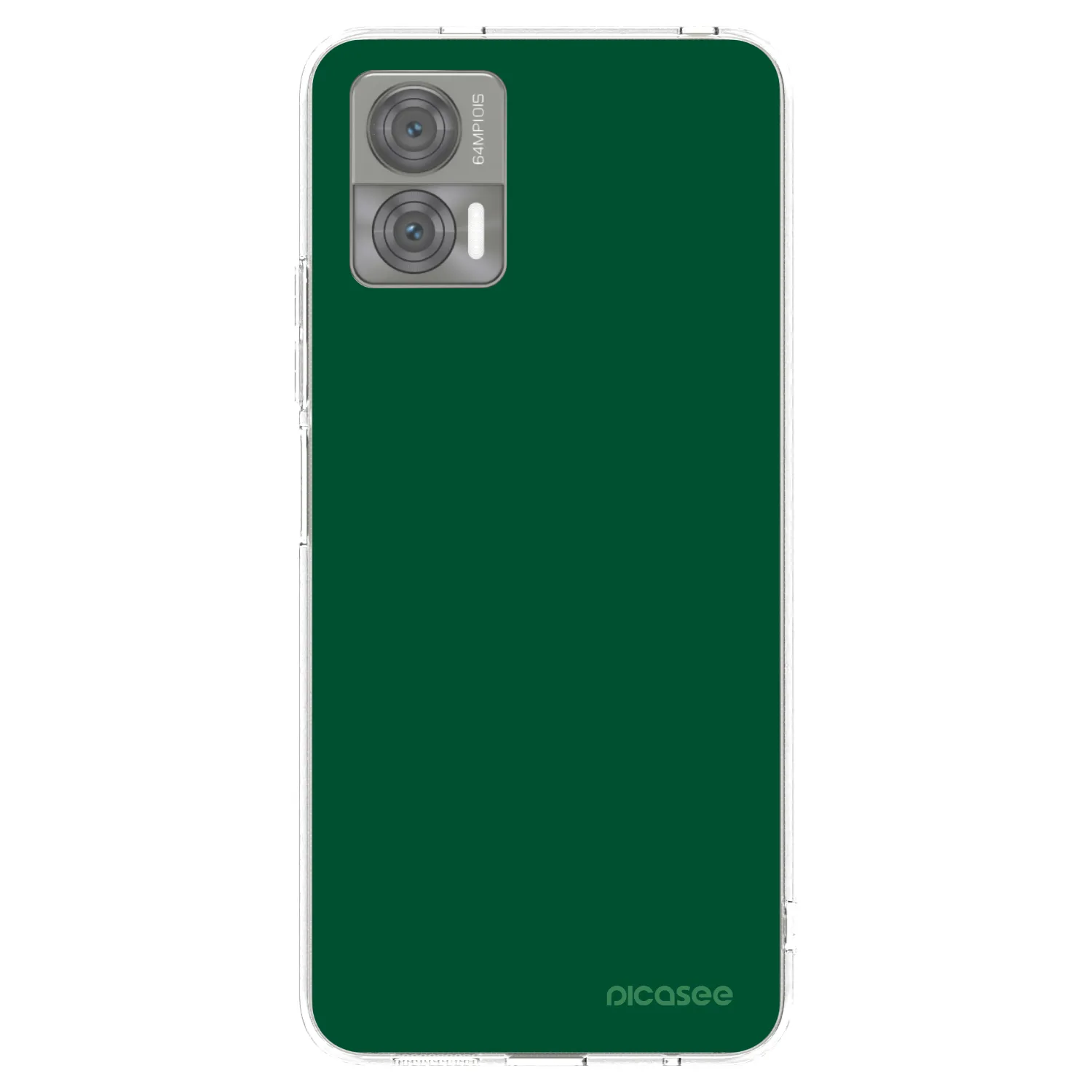 Picasee husă transparentă din silicon pentru Motorola Edge 30 Neo - Green Gleam