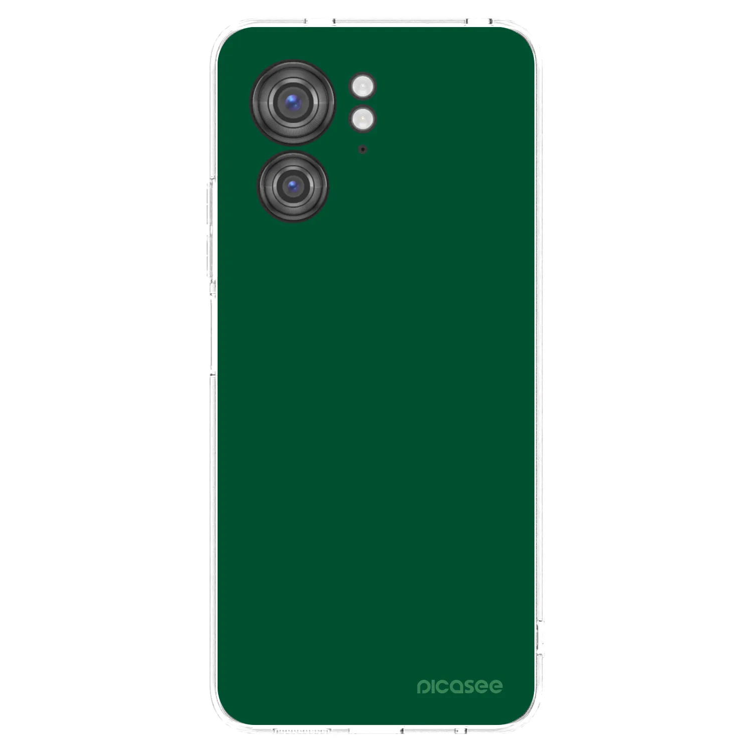 Picasee husă transparentă din silicon pentru Motorola Edge 40 - Green Gleam