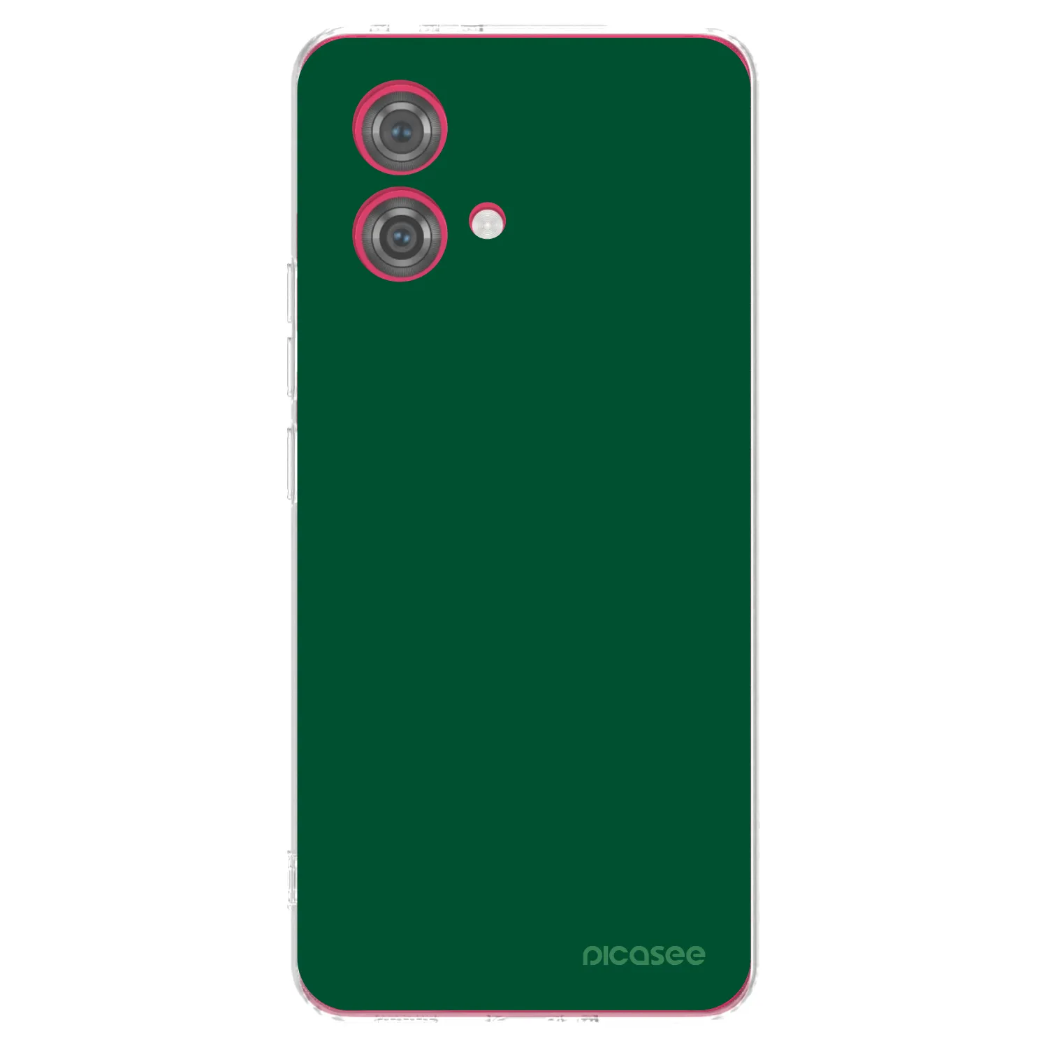 Picasee husă transparentă din silicon pentru Motorola Moto G84 5G - Green Gleam