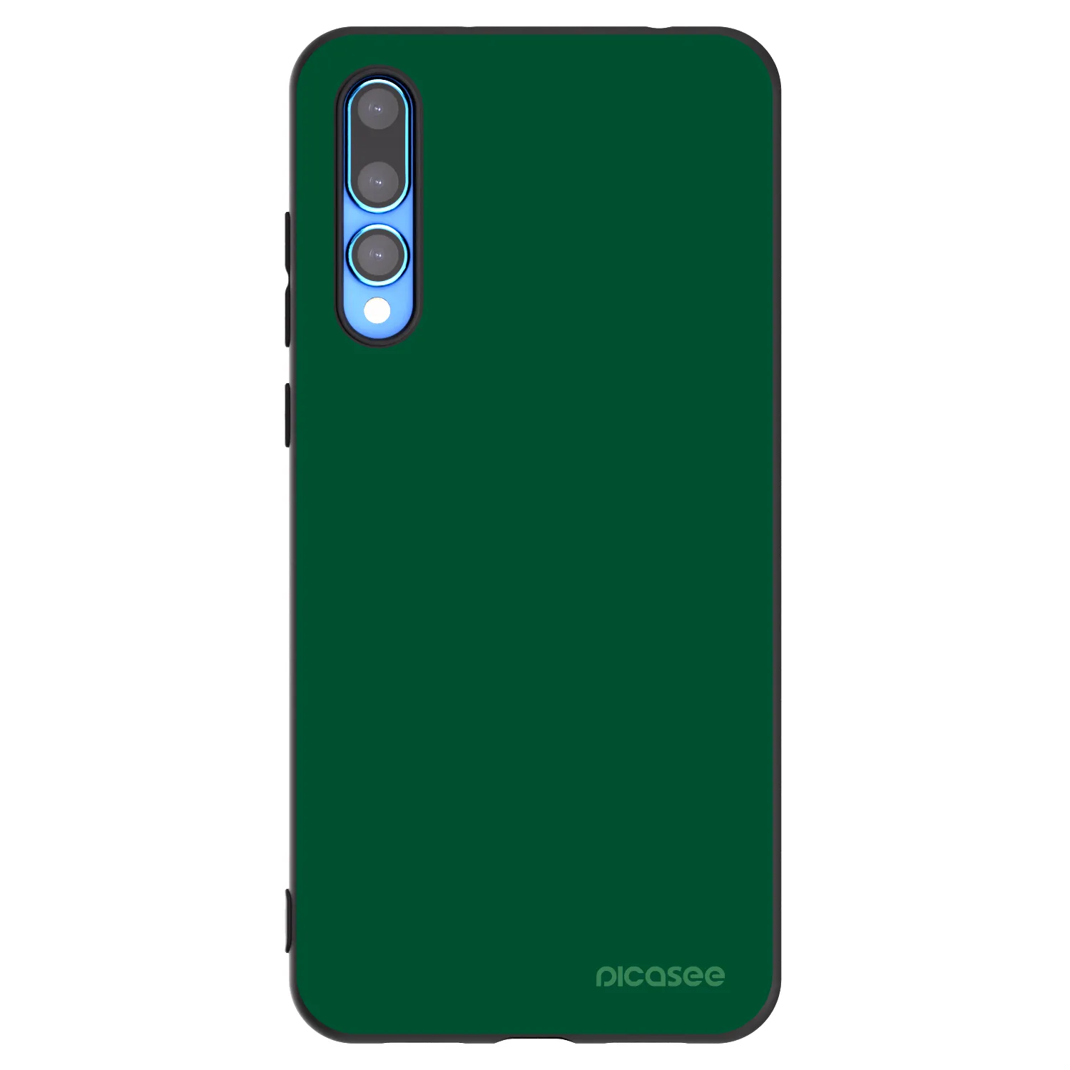 Picasee husă neagră din silicon pentru Huawei P20 Pro - Green Gleam