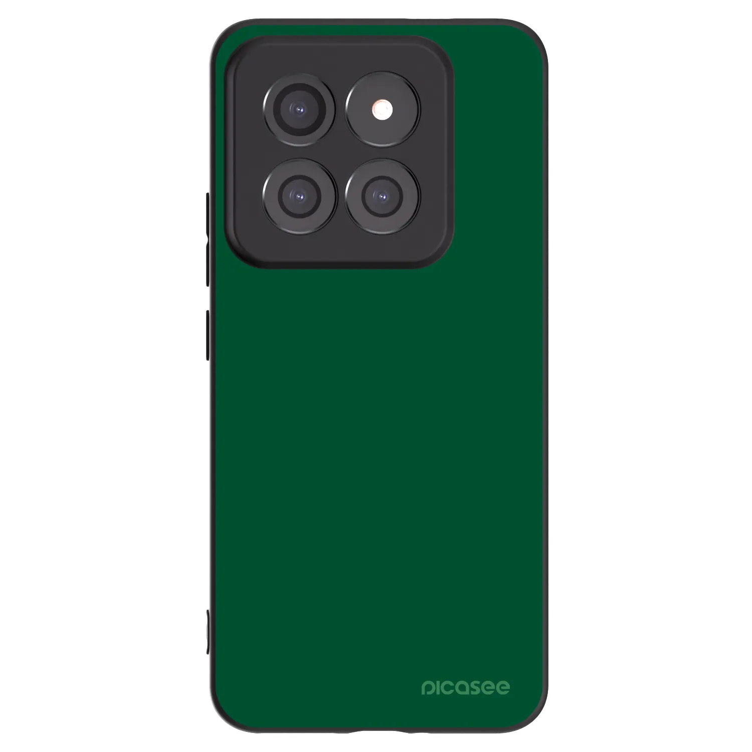 Picasee husă neagră din silicon pentru Xiaomi 14 Pro - Green Gleam