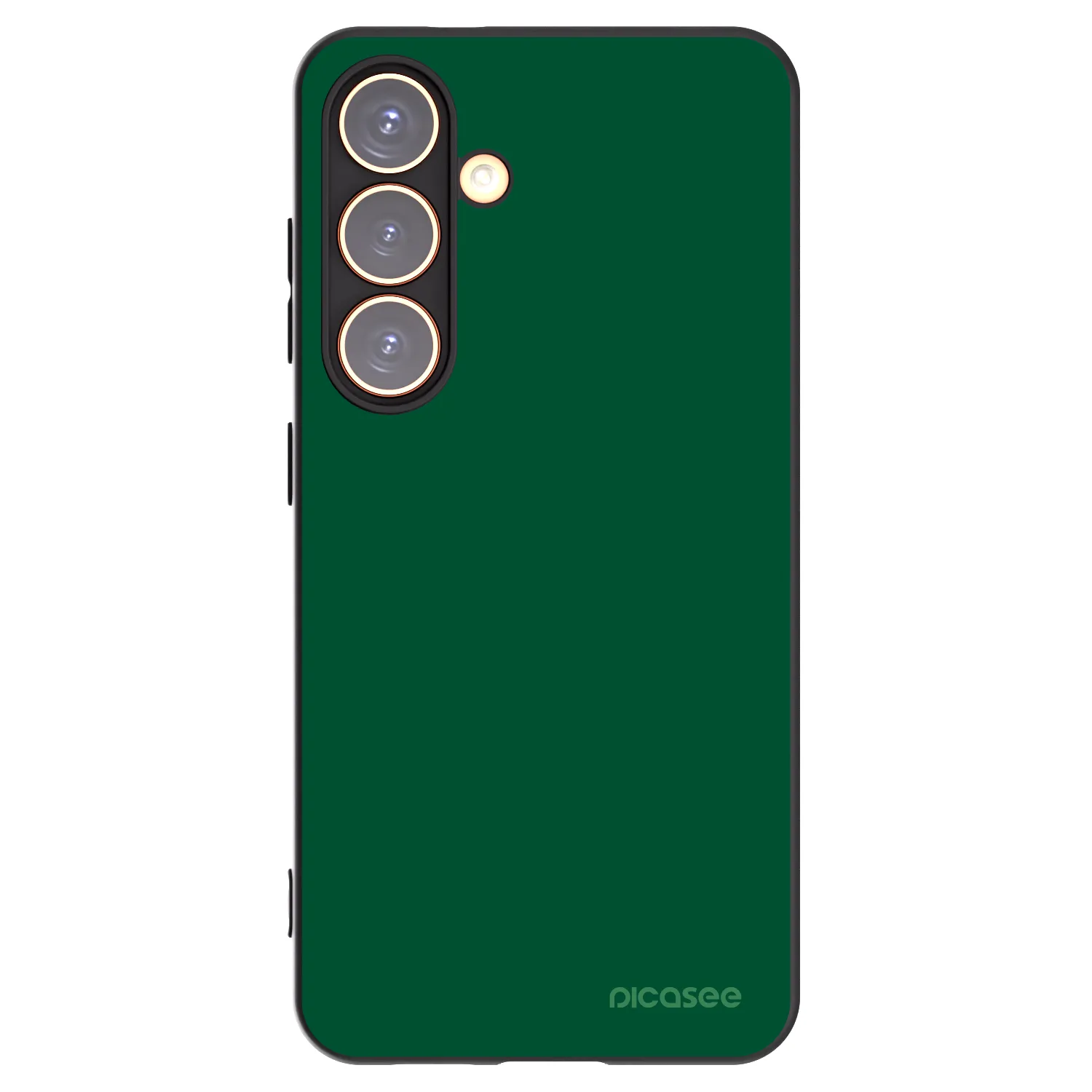 Picasee husă neagră din silicon pentru Samsung Galaxy S24 S921B 5G - Green Gleam