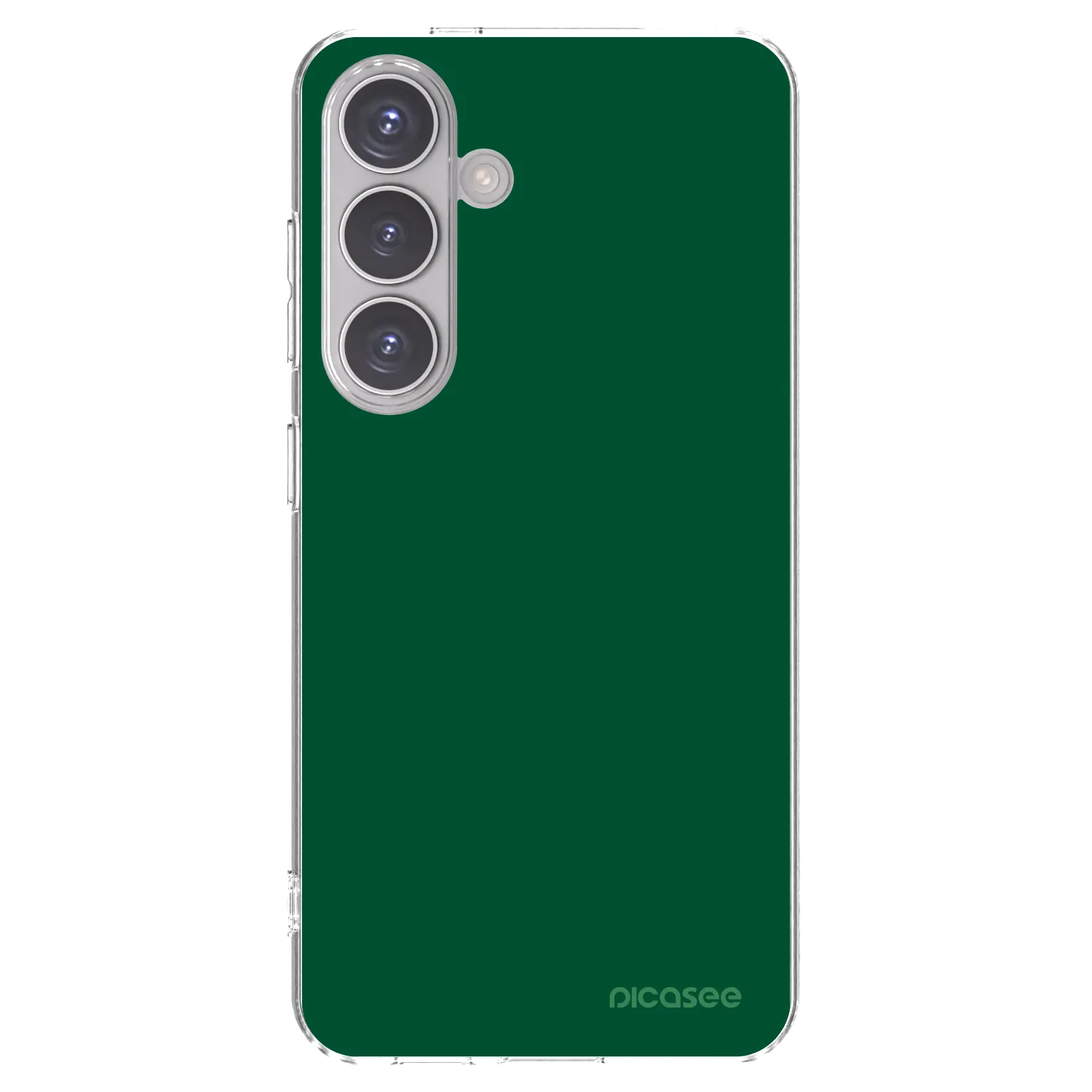 Picasee husă transparentă din silicon pentru Samsung Galaxy S24 S921B 5G - Green Gleam
