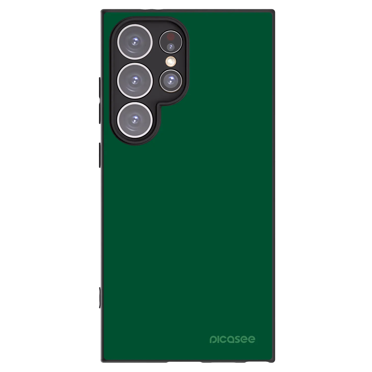 Picasee husă neagră din silicon pentru Samsung Galaxy S24 Ultra S928B 5G - Green Gleam