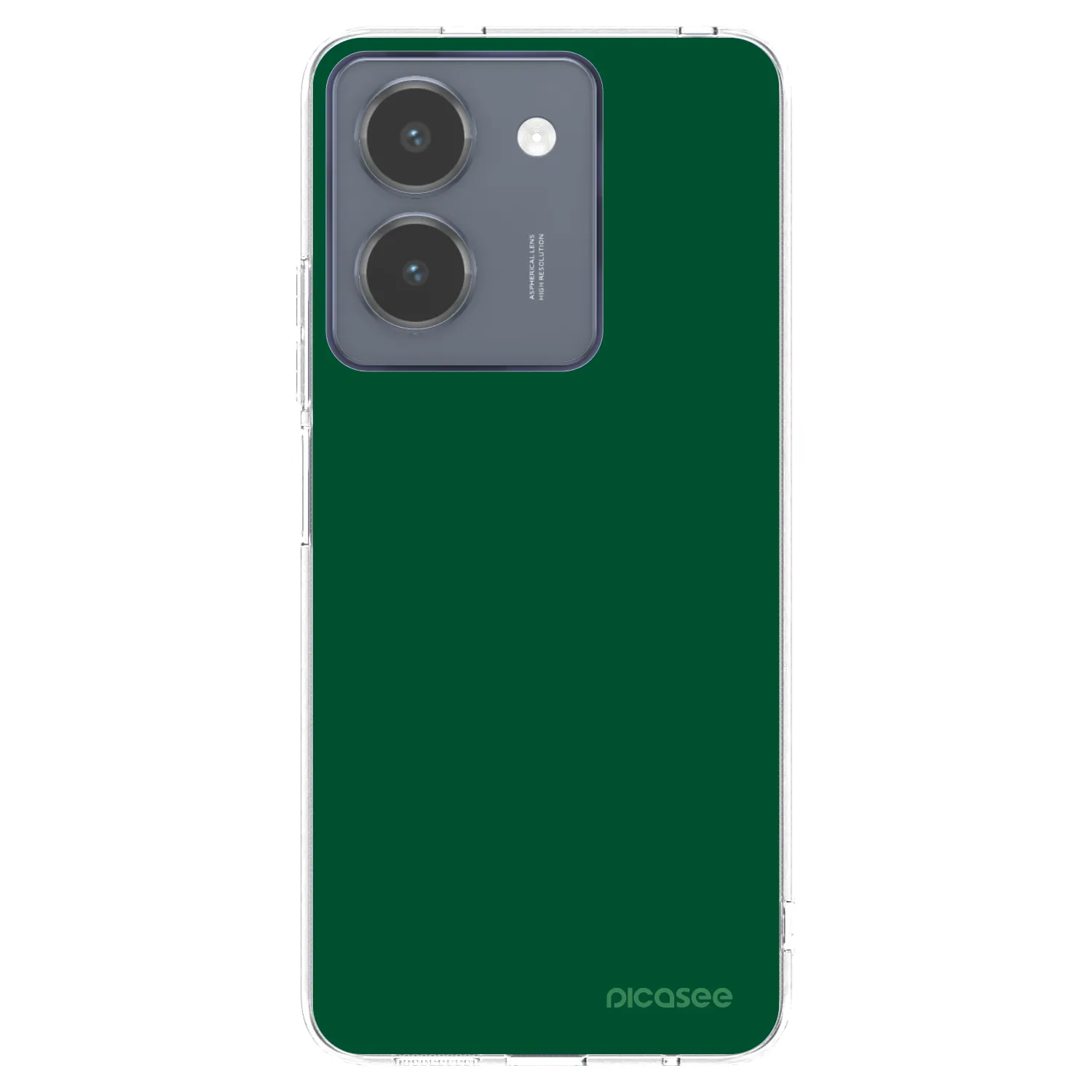 Picasee husă transparentă din silicon pentru Vivo Y36 4G - Green Gleam