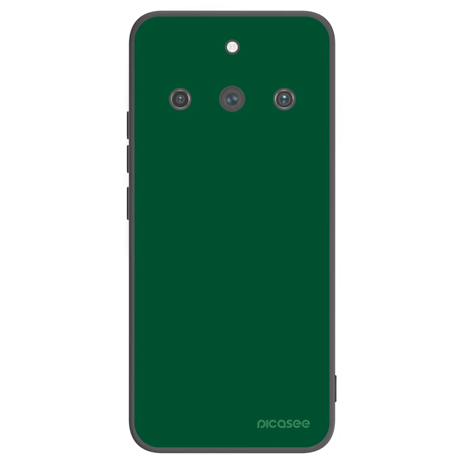 Picasee husă neagră din silicon pentru Realme 11 Pro+ - Green Gleam