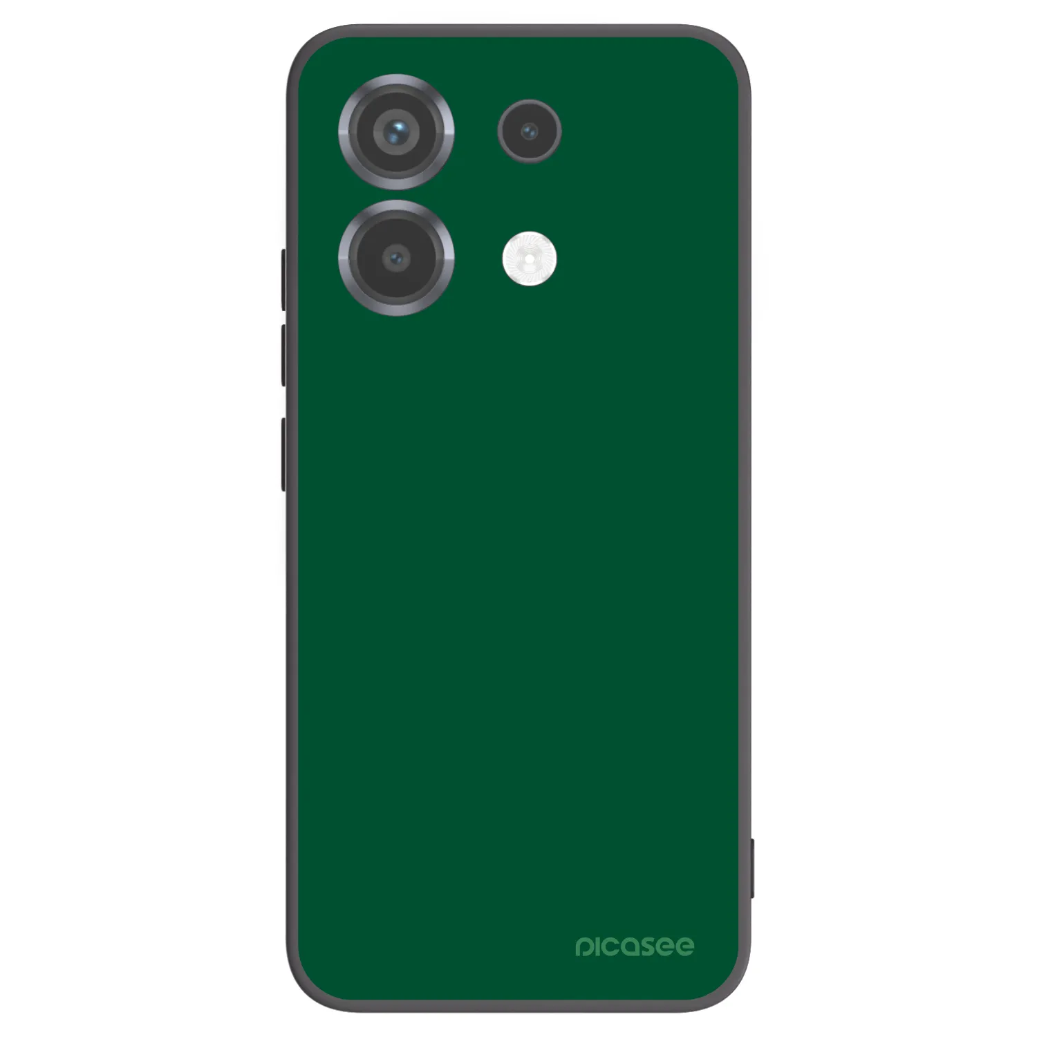 Picasee husă neagră din silicon pentru Xiaomi Poco X6 - Green Gleam