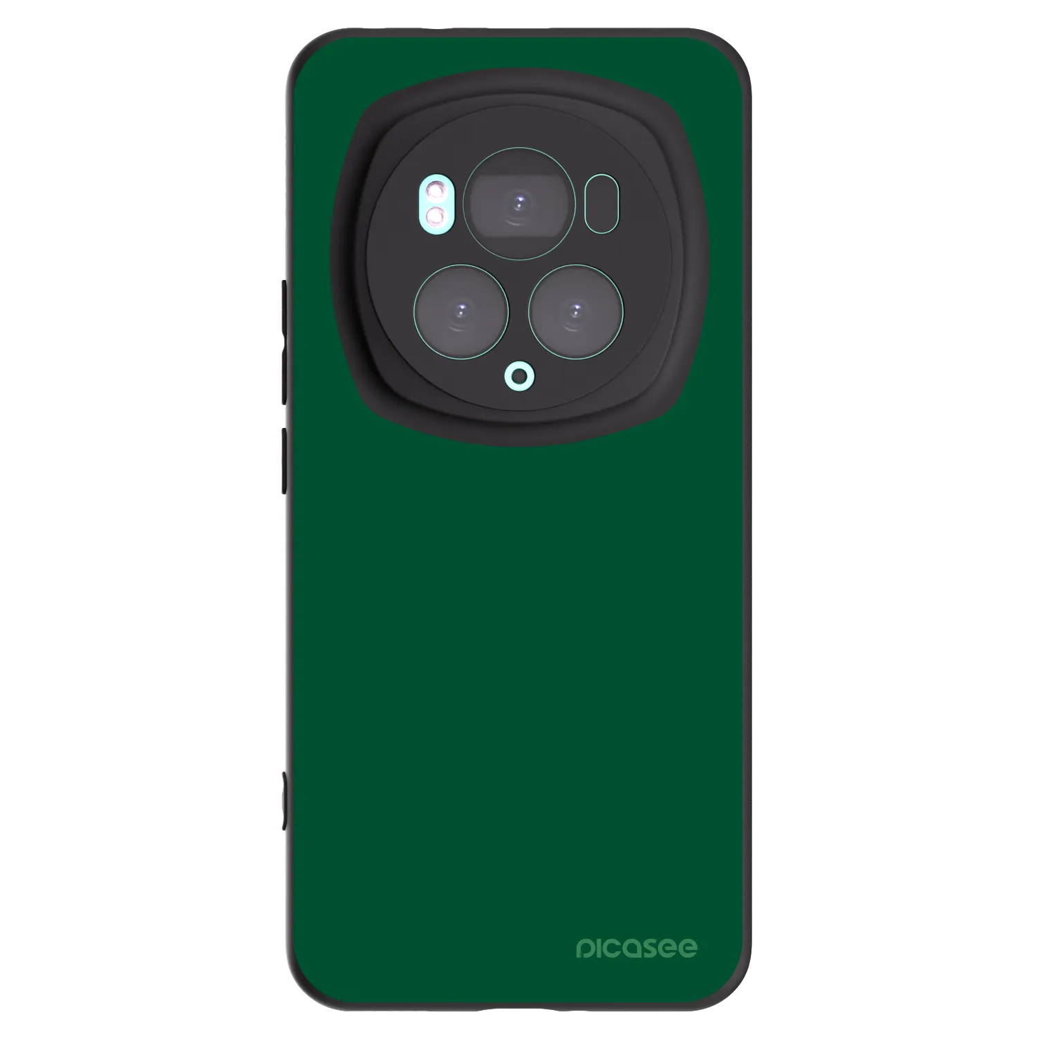 Picasee husă neagră din silicon pentru Honor Magic6 Pro - Green Gleam