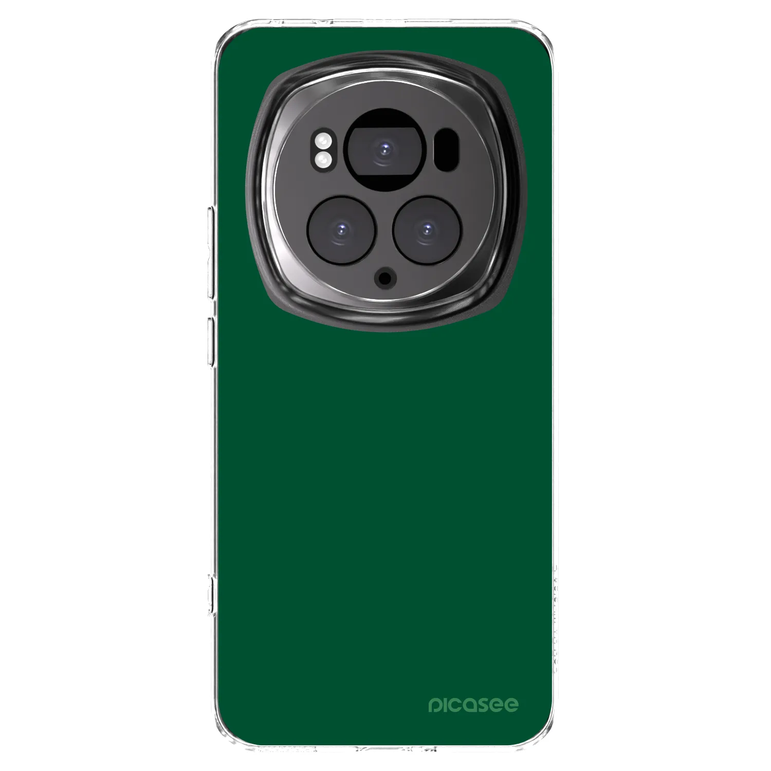 Picasee husă transparentă din silicon pentru Honor Magic6 Pro - Green Gleam