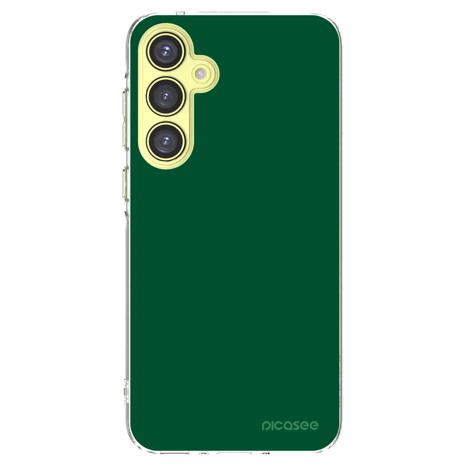Picasee husă transparentă din silicon pentru Samsung Galaxy A35 5G A356B - Green Gleam