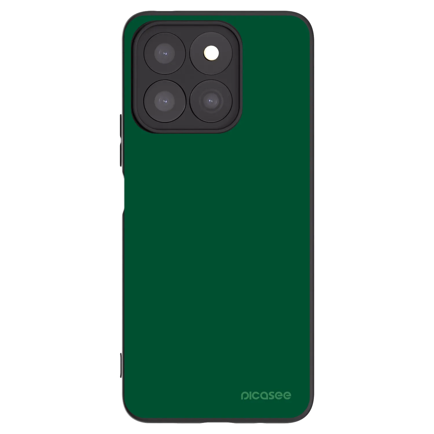 Picasee husă neagră din silicon pentru Honor X8b - Green Gleam