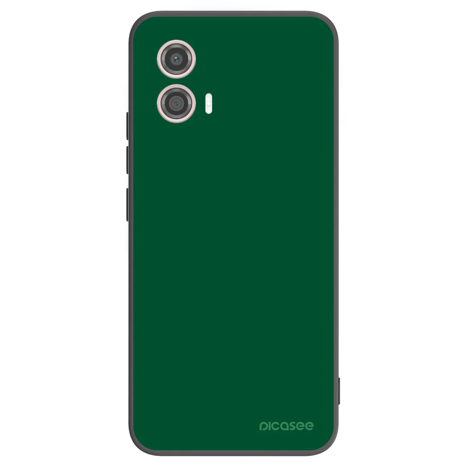 Picasee husă neagră din silicon pentru Motorola Moto G53 5G - Green Gleam