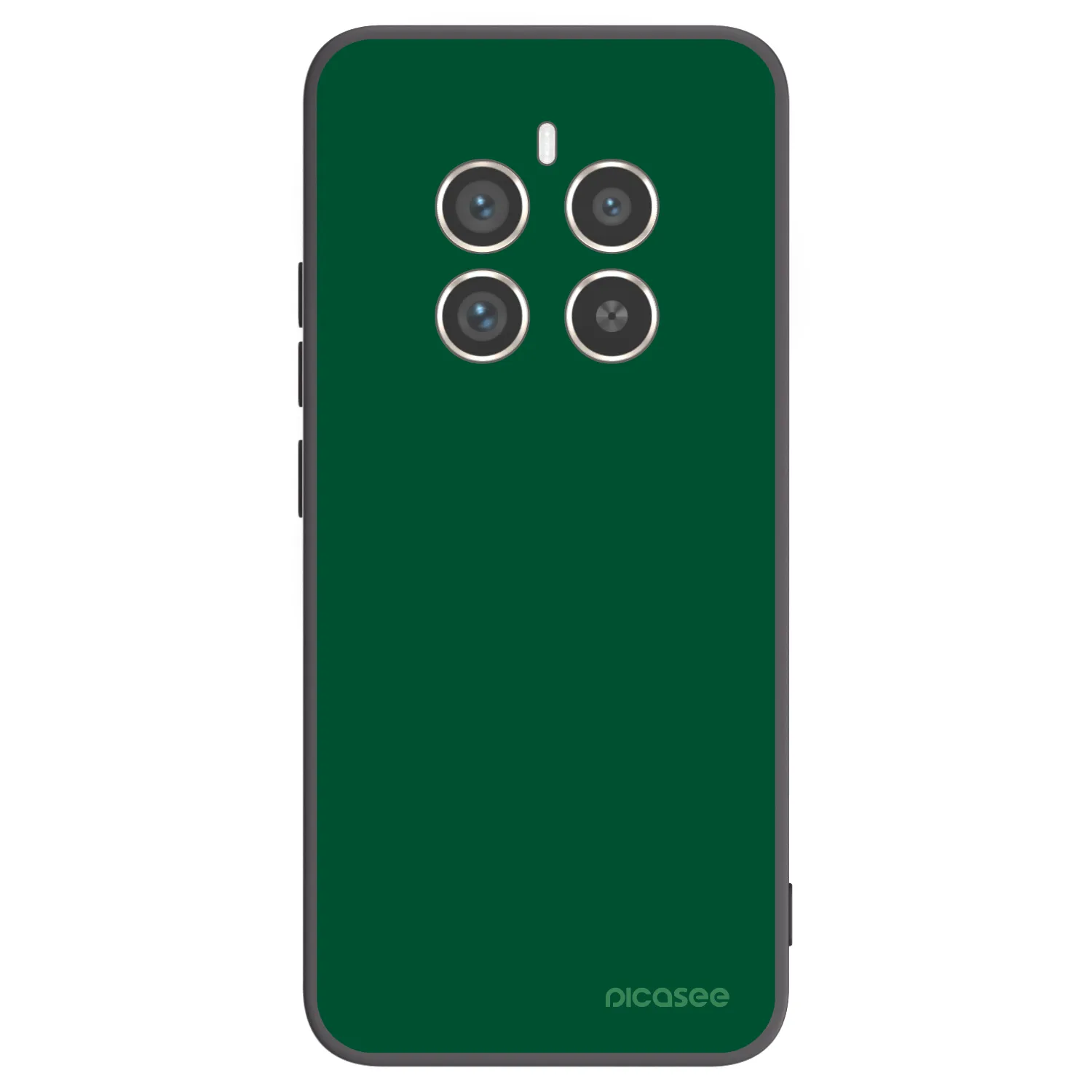 Picasee husă neagră din silicon pentru Realme 12 Pro 5G - Green Gleam