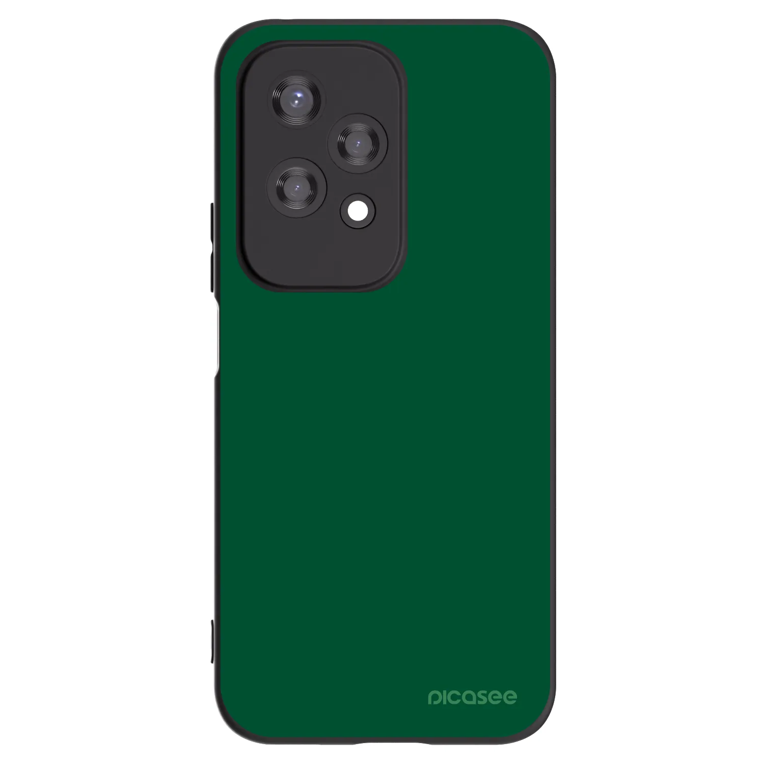 Picasee husă neagră din silicon pentru Honor 200 Lite - Green Gleam