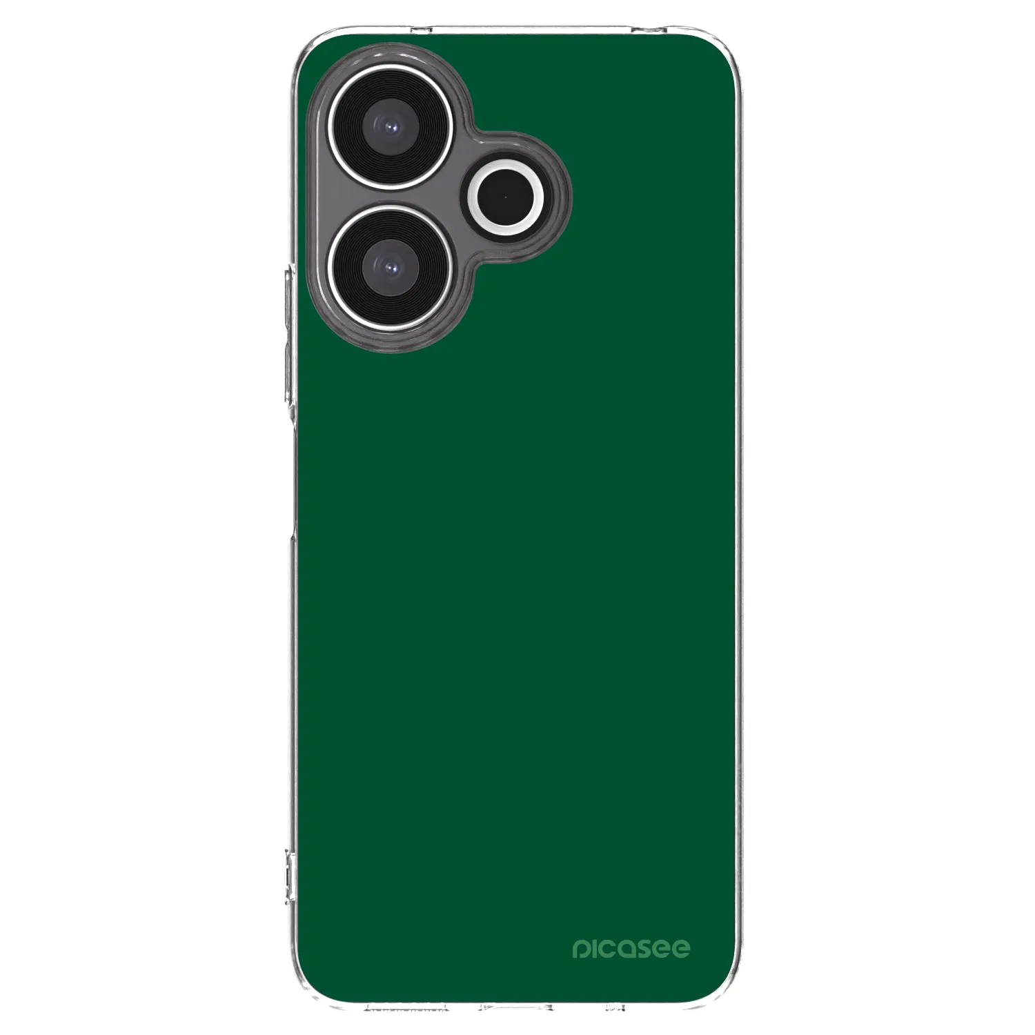 Picasee husă transparentă din silicon pentru Xiaomi Redmi 13 4G - Green Gleam