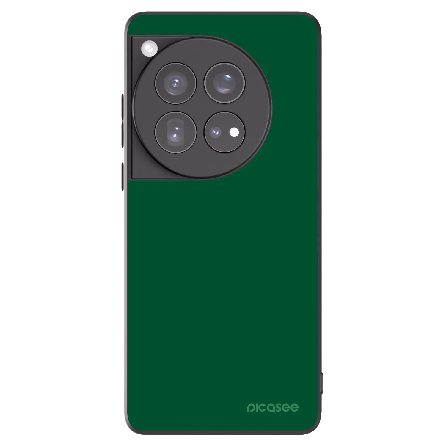 Picasee husă neagră din silicon pentru OnePlus 12 5G - Green Gleam