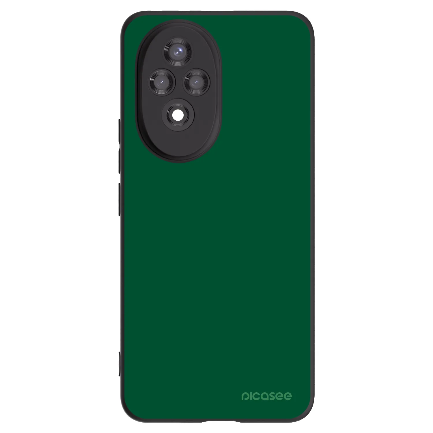 Picasee husă neagră din silicon pentru Honor 200 Pro 5G - Green Gleam