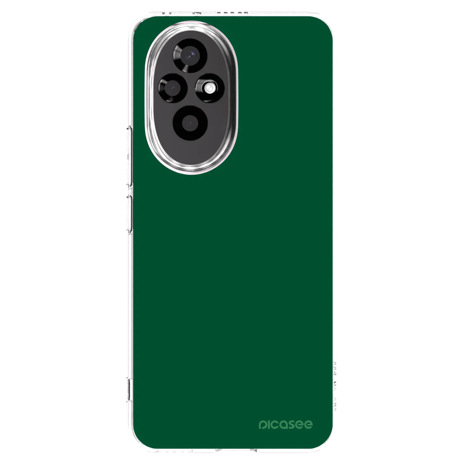 Picasee husă transparentă din silicon pentru Honor 200 Pro 5G - Green Gleam