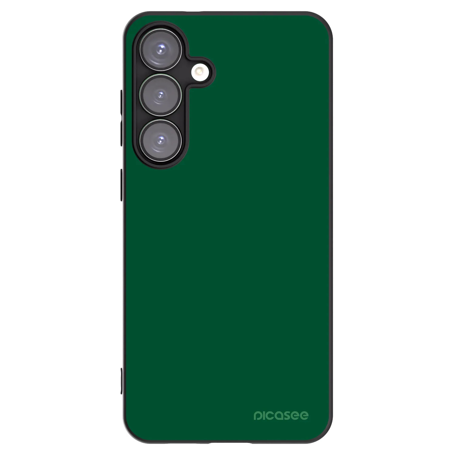 Picasee husă neagră din silicon pentru Samsung Galaxy S25+ 5G - Green Gleam