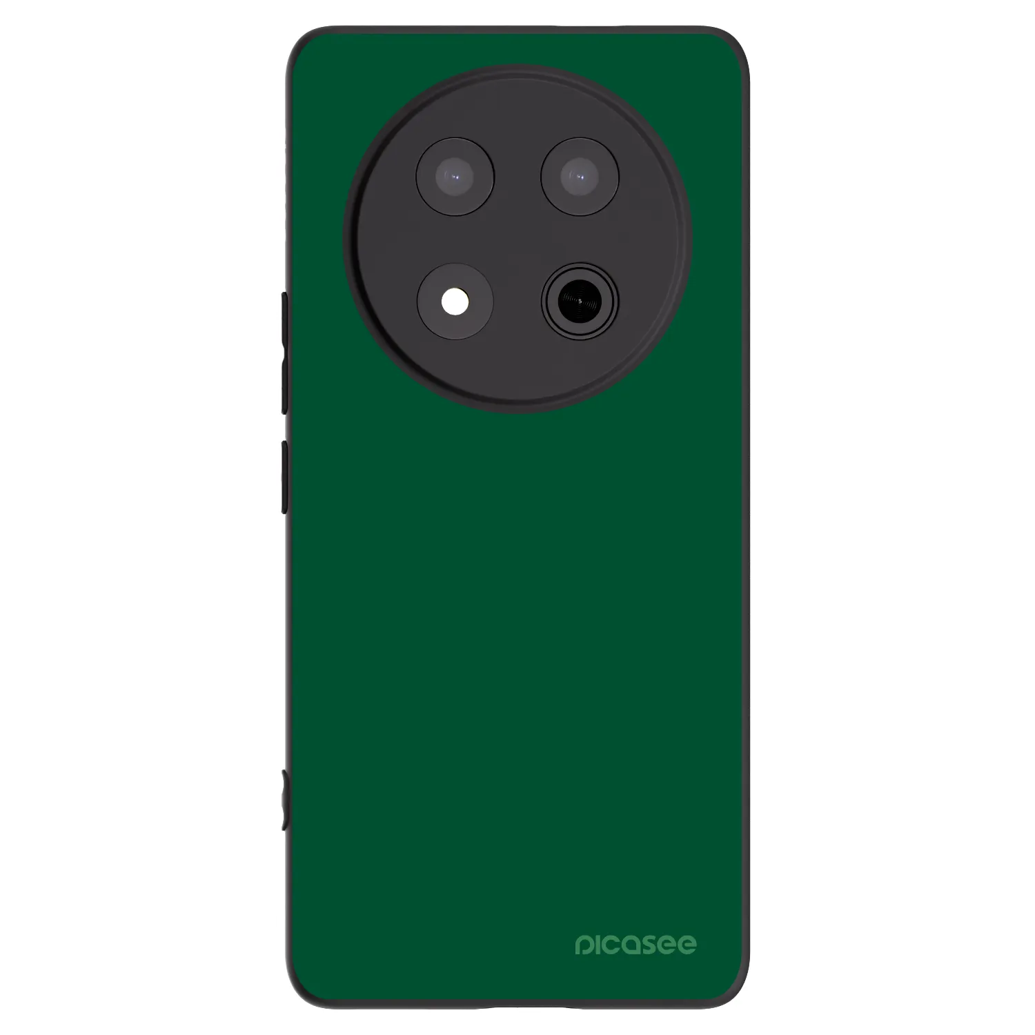 Picasee husă neagră din silicon pentru Honor Magic7 Lite 5G - Green Gleam