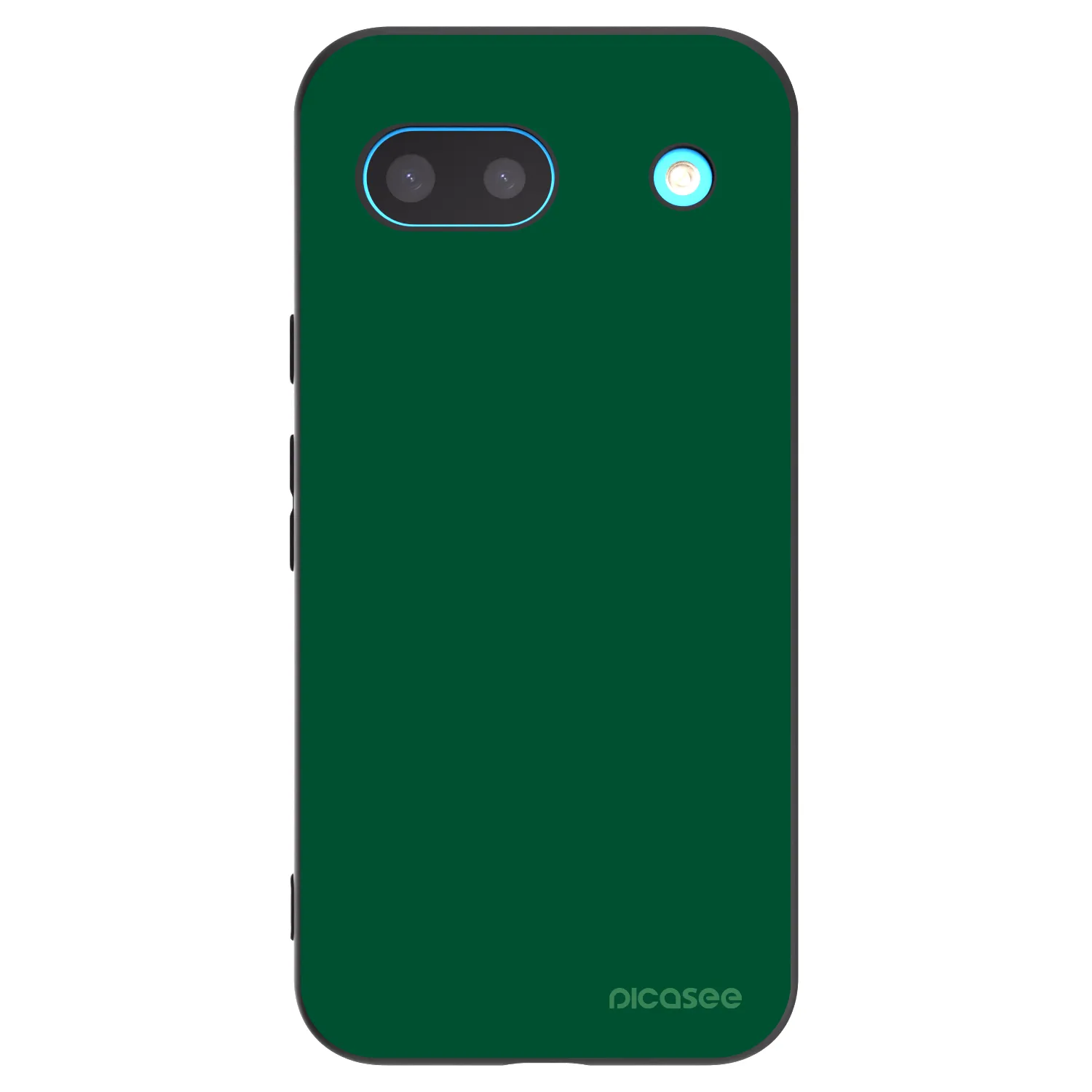 Picasee husă neagră din silicon pentru Google Pixel 8 - Green Gleam