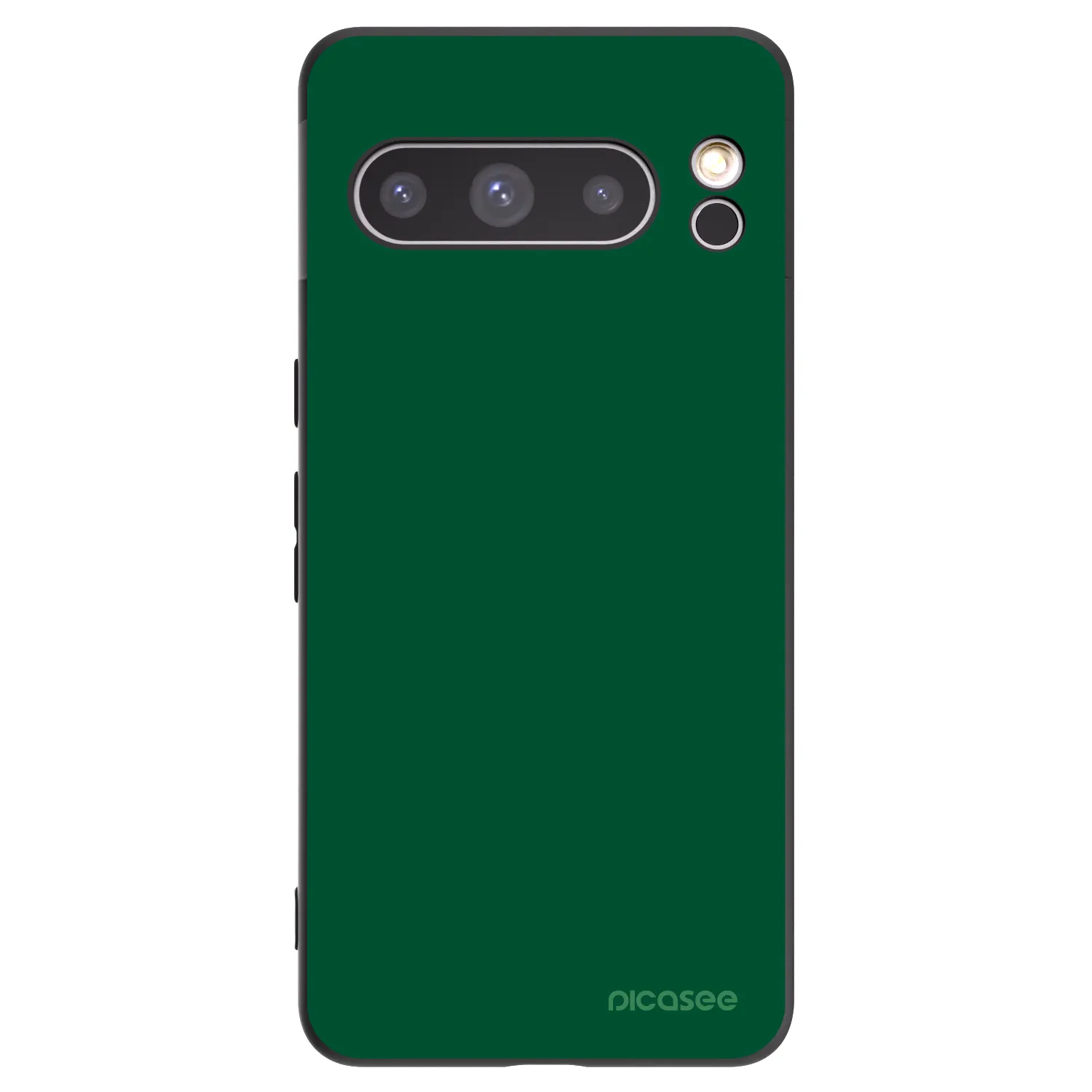 Picasee husă neagră din silicon pentru Google Pixel 8 Pro - Green Gleam
