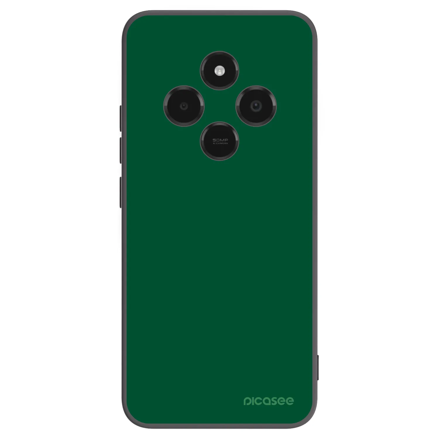 Picasee husă neagră din silicon pentru Xiaomi Poco C75 - Green Gleam