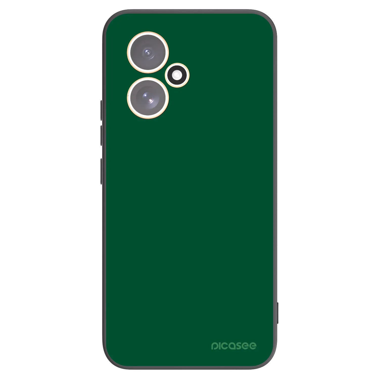 Picasee husă neagră din silicon pentru Honor 400 5G - Green Gleam