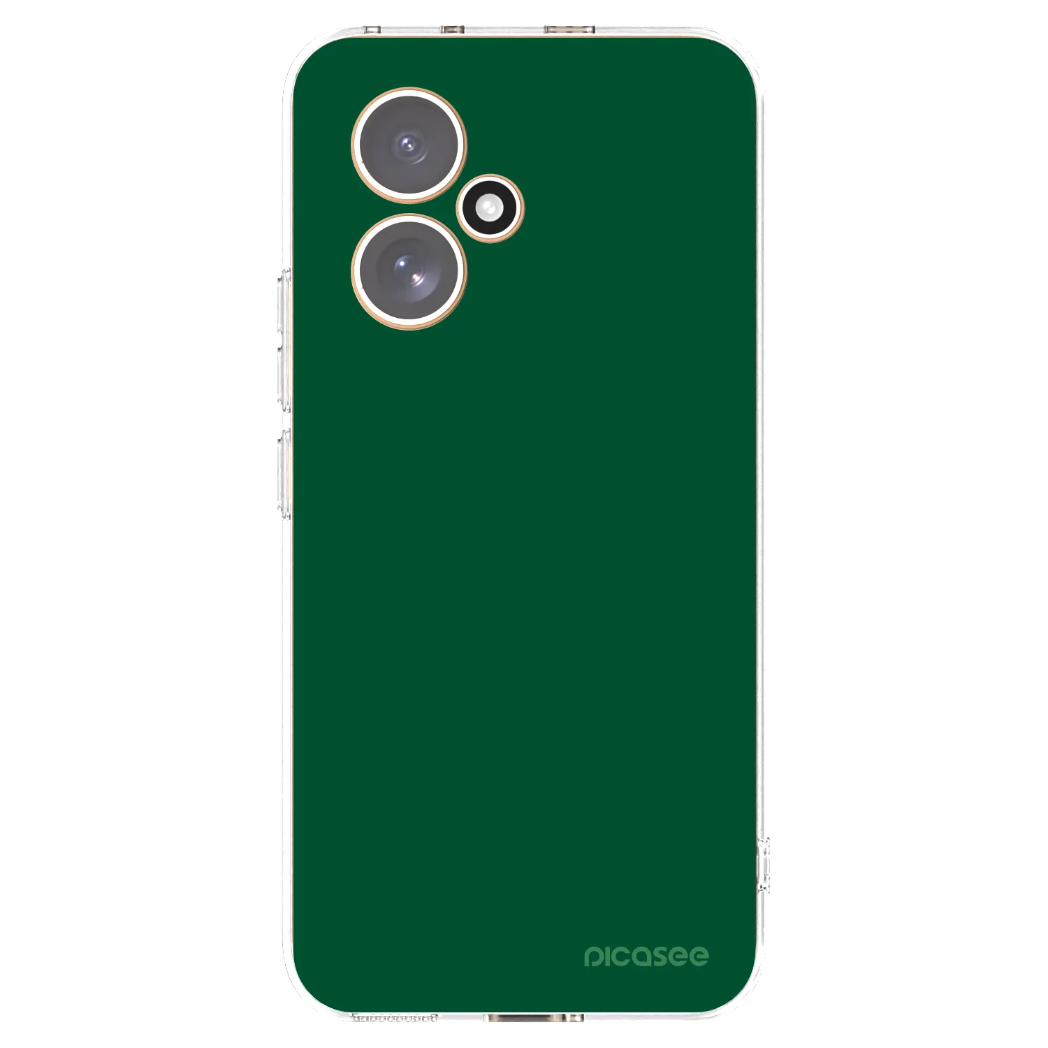 Picasee husă transparentă din silicon pentru Honor 400 5G - Green Gleam