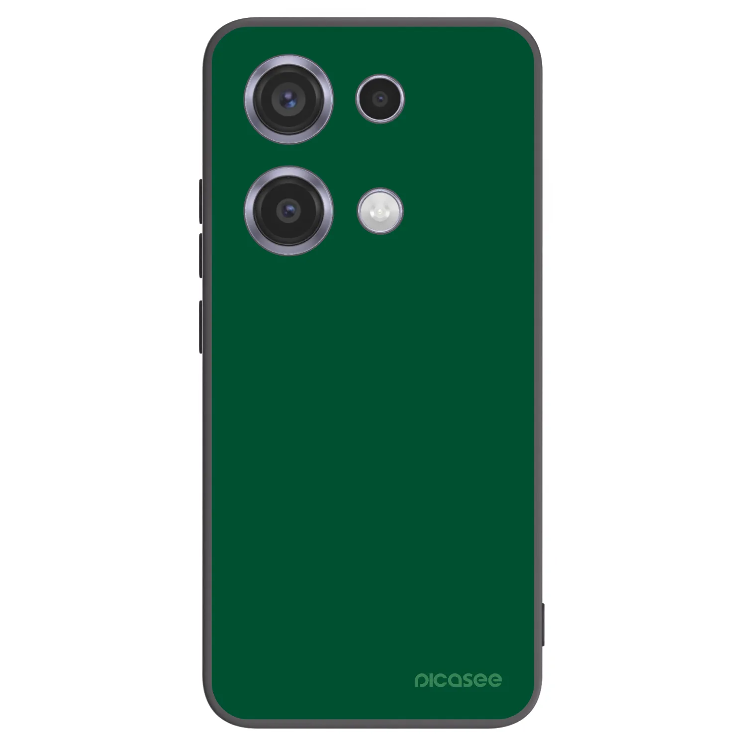 Picasee husă neagră din silicon pentru Xiaomi Redmi Note 14S - Green Gleam