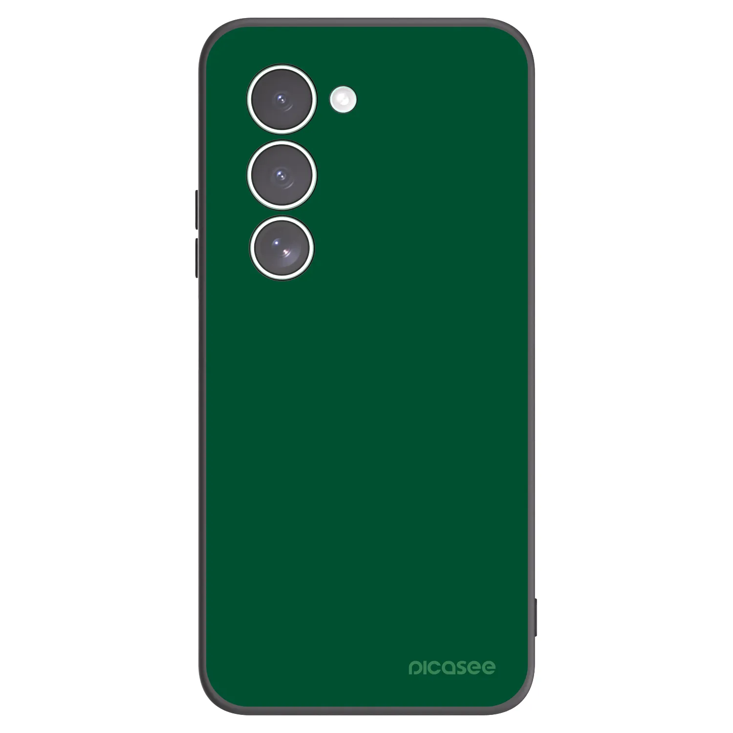 Picasee husă neagră din silicon pentru Xiaomi Redmi 15 5G - Green Gleam