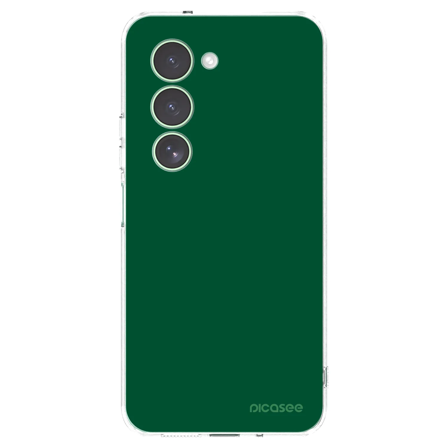 Picasee husă transparentă din silicon pentru Xiaomi Redmi 15 5G - Green Gleam