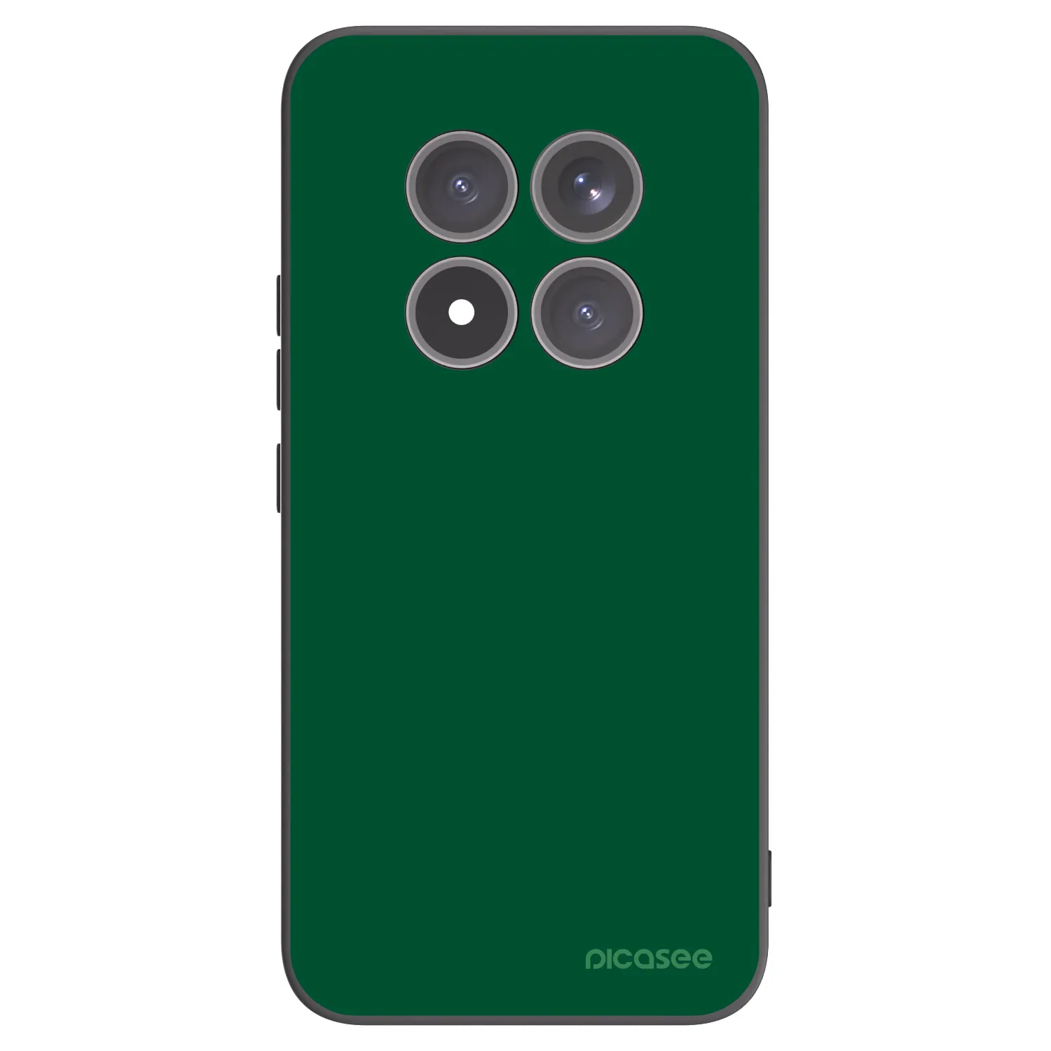 Picasee husă neagră din silicon pentru Xiaomi Redmi Note 15 Pro+ - Green Gleam