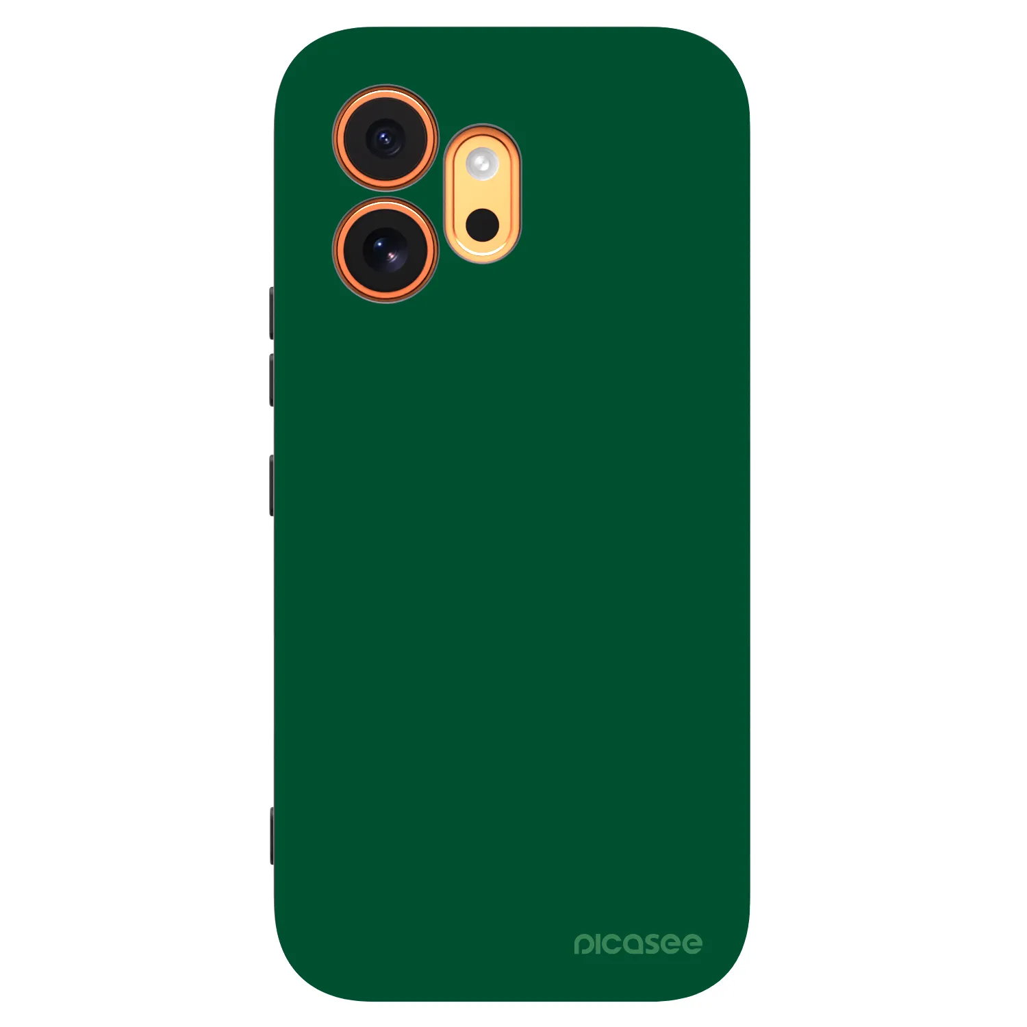 Picasee husă neagră din silicon pentru Honor 600 - Green Gleam