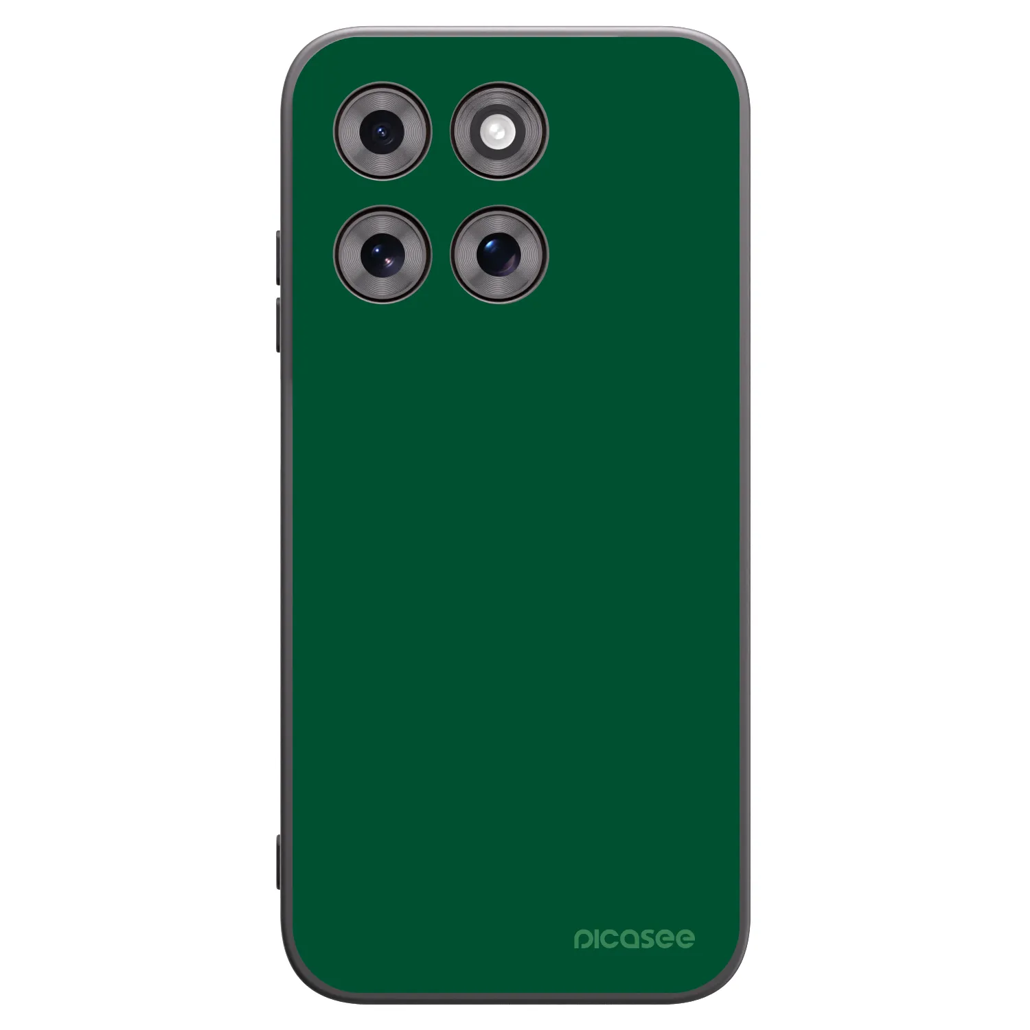 Picasee husă neagră din silicon pentru Motorola Moto G77 - Green Gleam